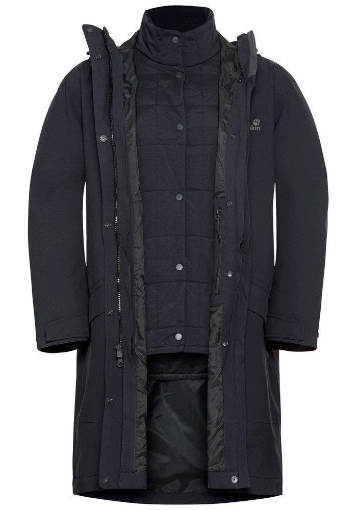 Jack Wolfskin Winterjas WINTERDUNE 3IN1 COAT W
