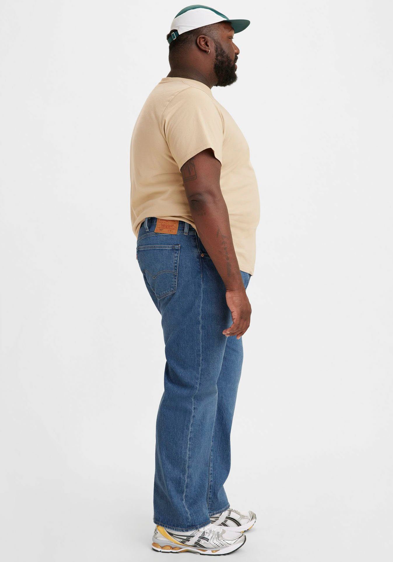 Levi's® Plus Straight jeans 501® LEVI'S®ORIGINAL B&T in verschillende wassingen