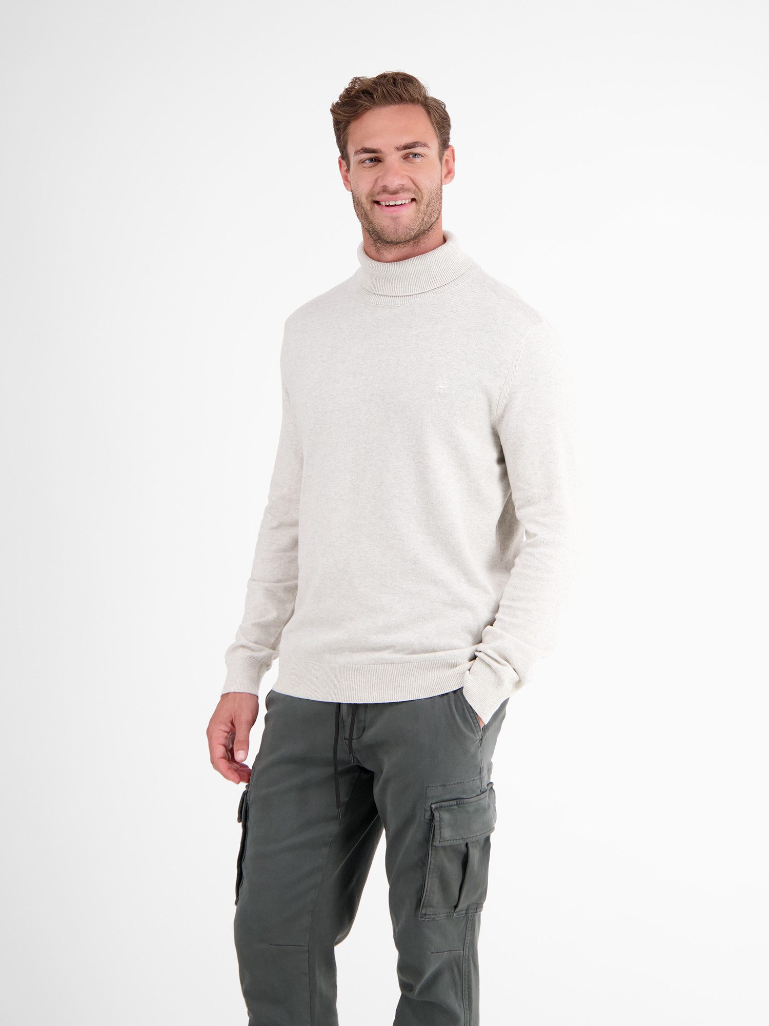 Lerros Coltrui LERROS rolkragen gebreide pullover