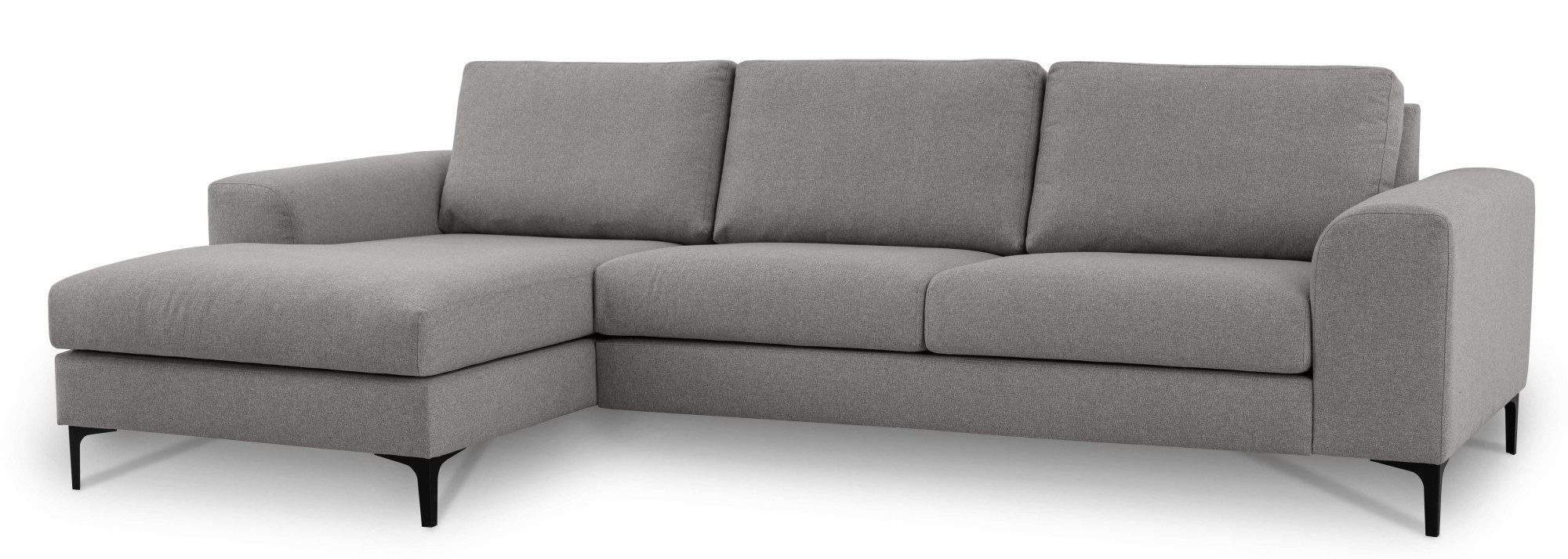 INOSIGN Hoekbank Henry met metalen poten, in een modern design