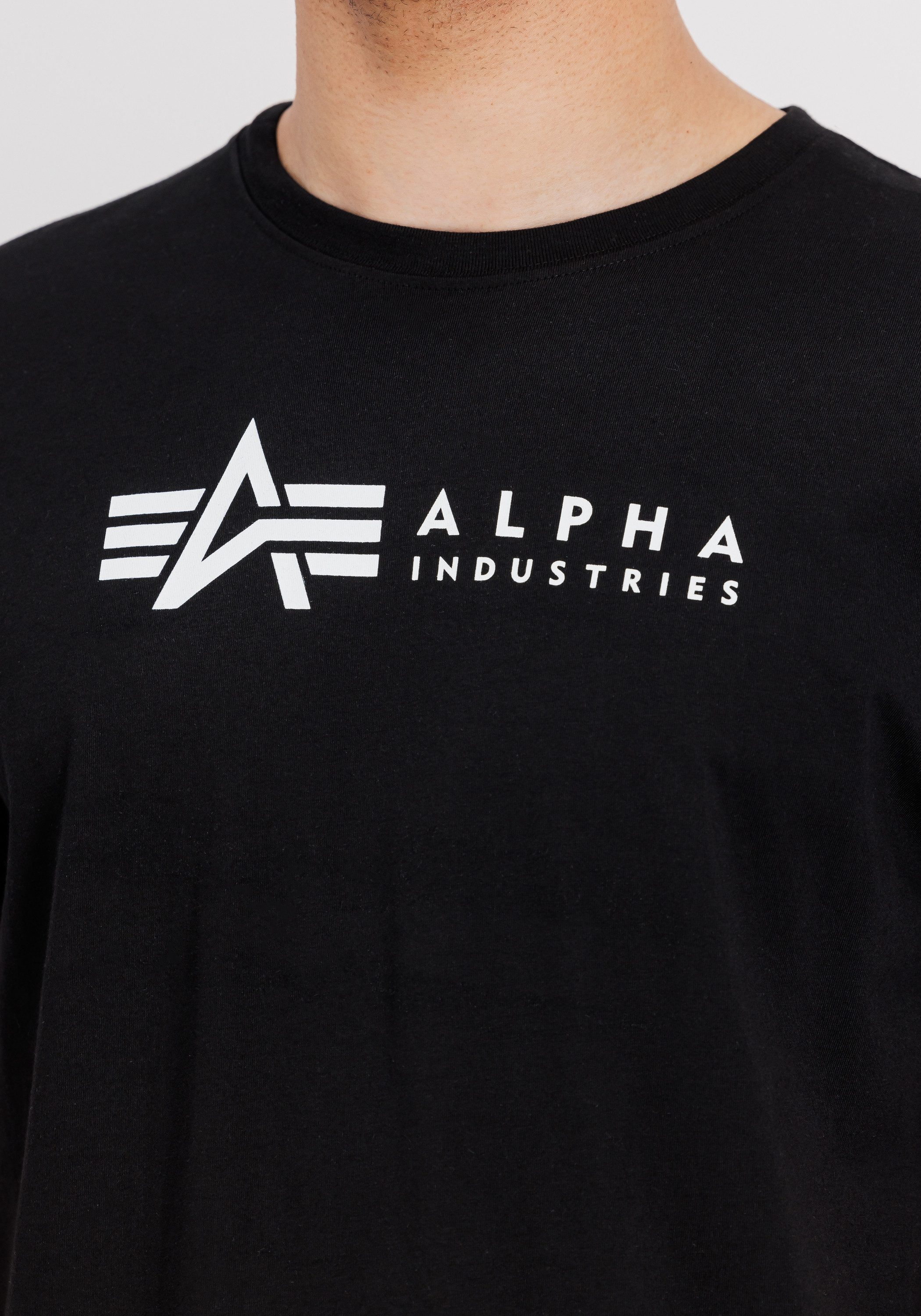 Alpha Industries T-shirt Alpha Industries Men - T-Shirts Alpha Label T-Shirt 2 Pack