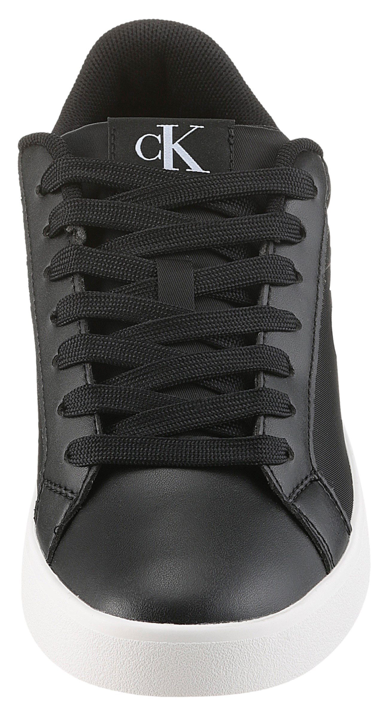 Calvin Klein Sneakers 3 CUPSOLE NY WN , veterschoenen, vrijetijdssneaker, lage schoen met gewatteerde schacht