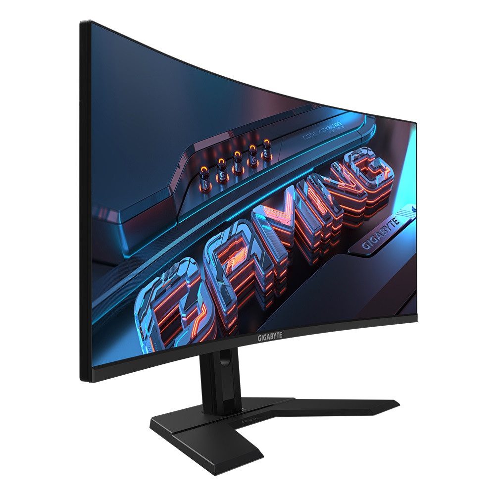 Gigabyte Gaming-monitor GS34WQC, 86,4 cm / 34", WQHD