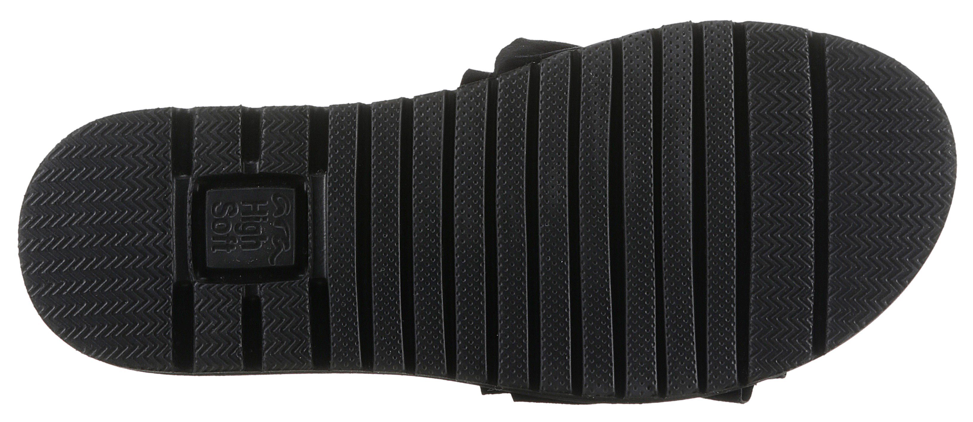Ara Slippers KENT , sleehak, zomerschoen, pantoffels met slip-on