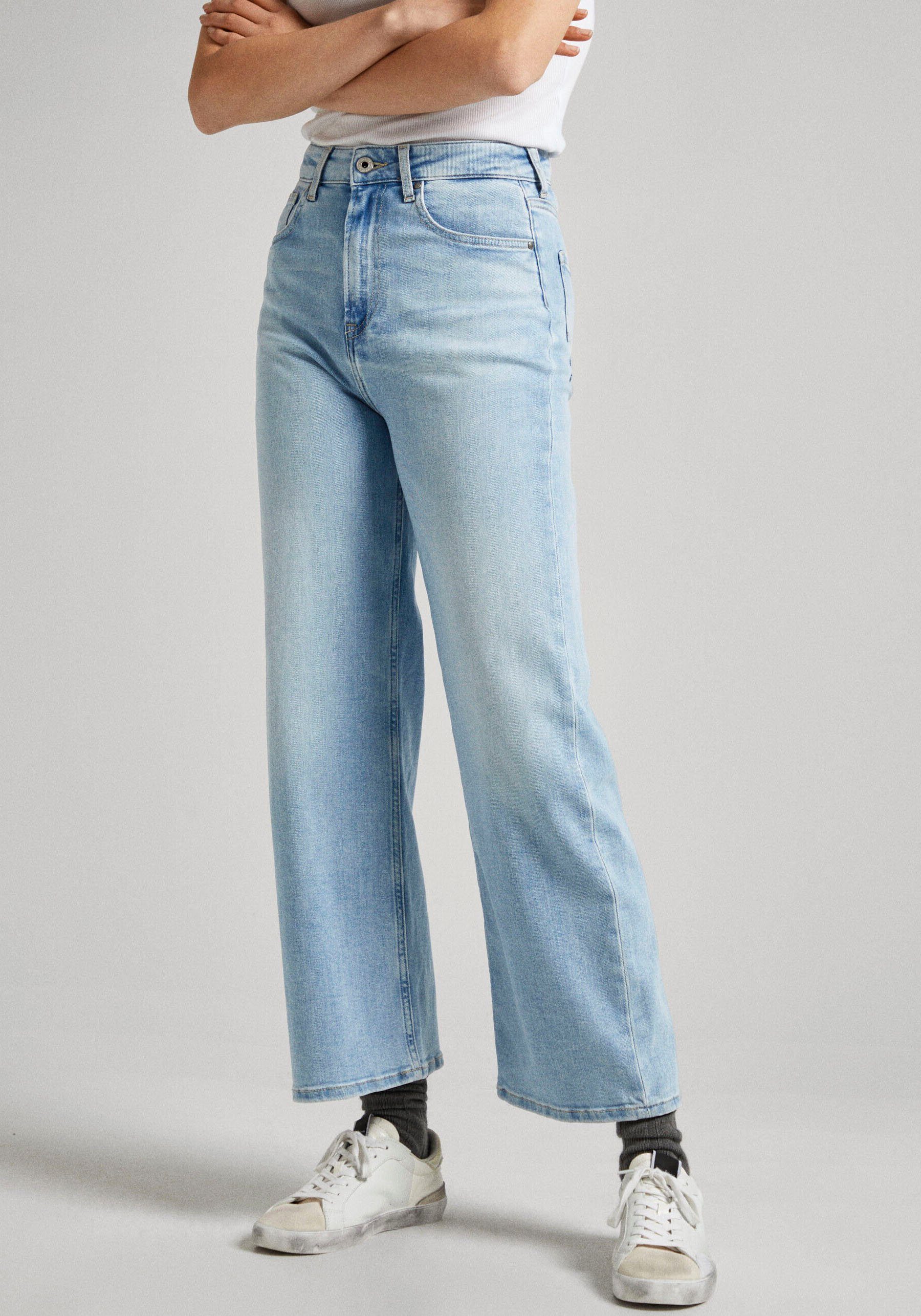 Pepe Jeans Wijde Jeans WIDE LEG JEANS UHW