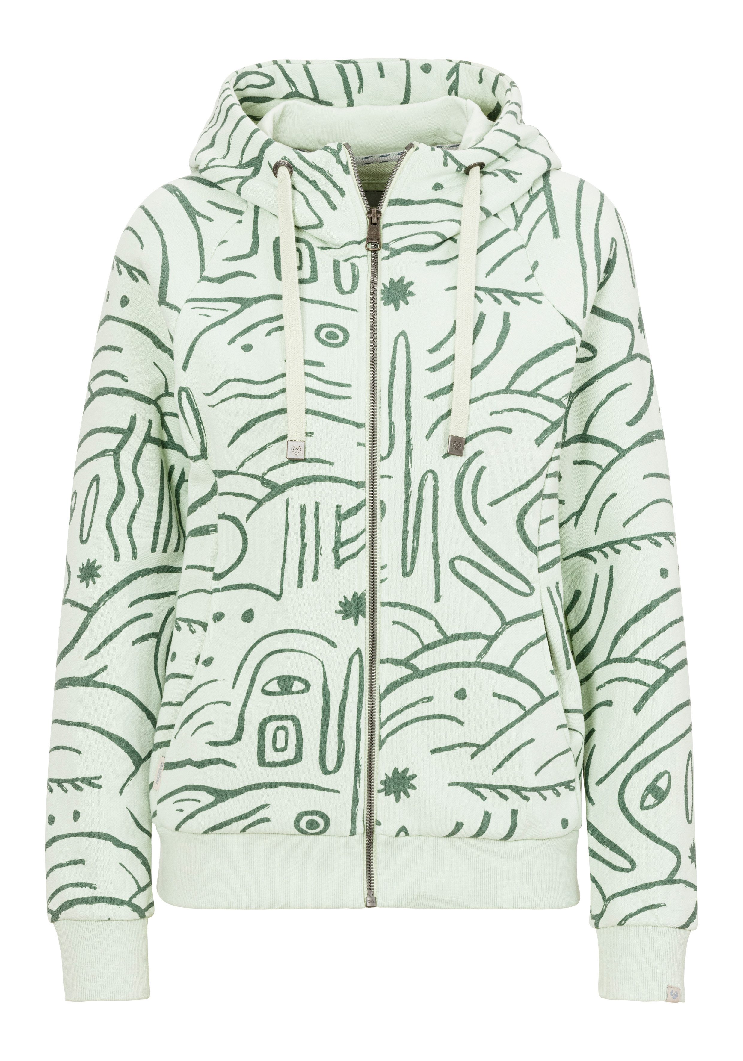 Ragwear Sweatvest FLLAWIA PRINT