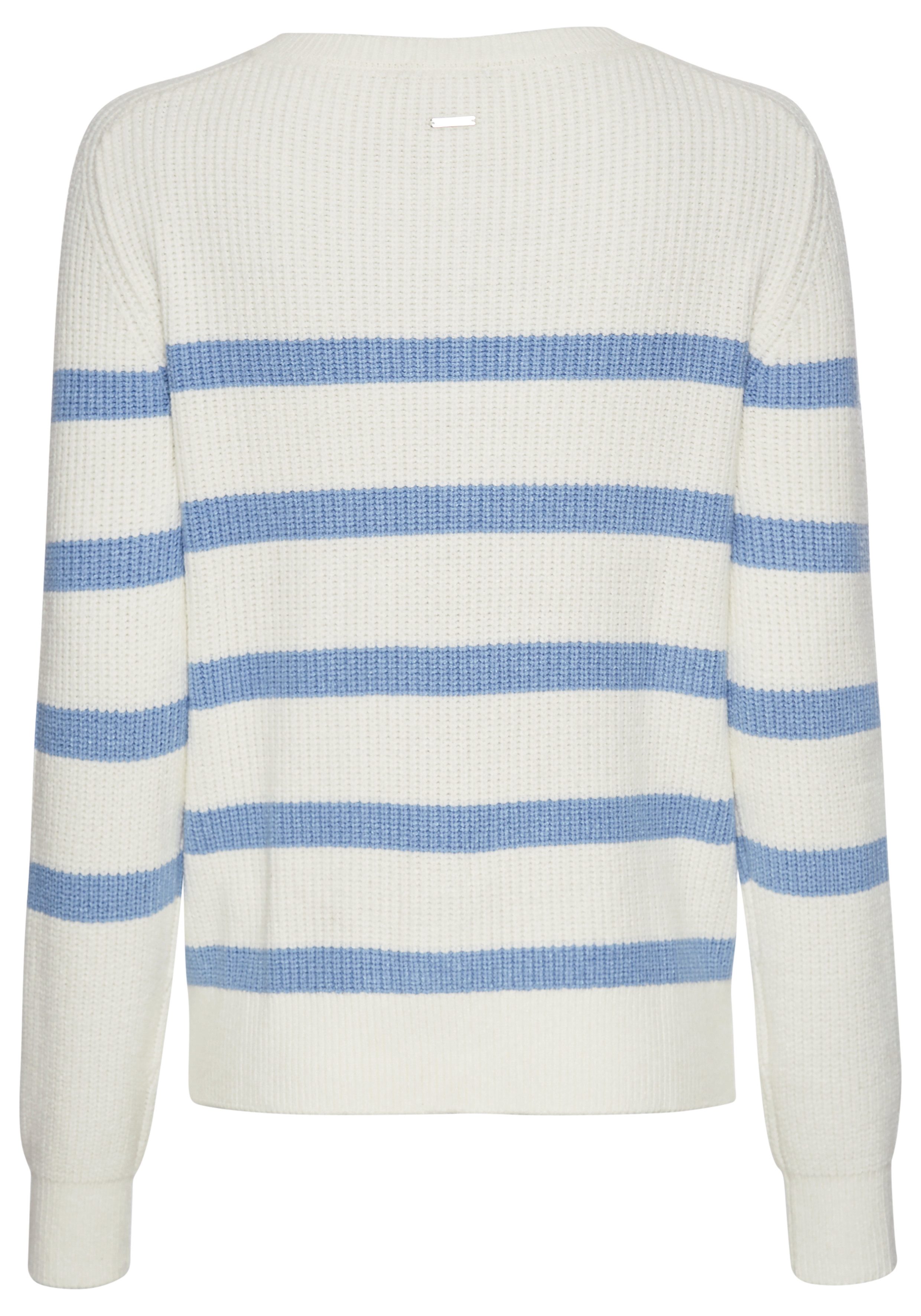 HECHTER PARIS Vest in streep-look