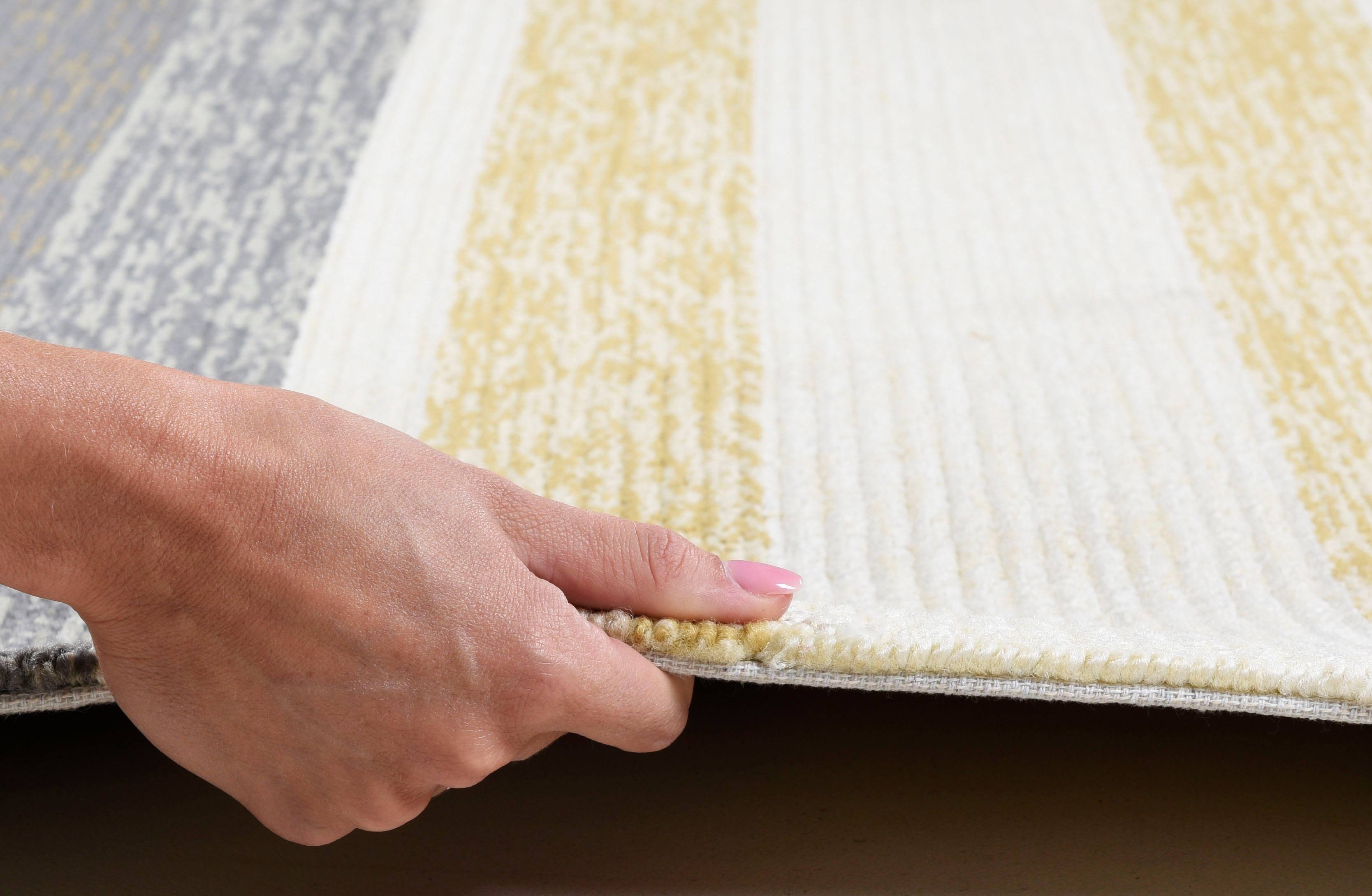 Gino Falcone Vloerkleed Rosetta-Stripes Geschikt voor binnen en buiten, woonkamer
