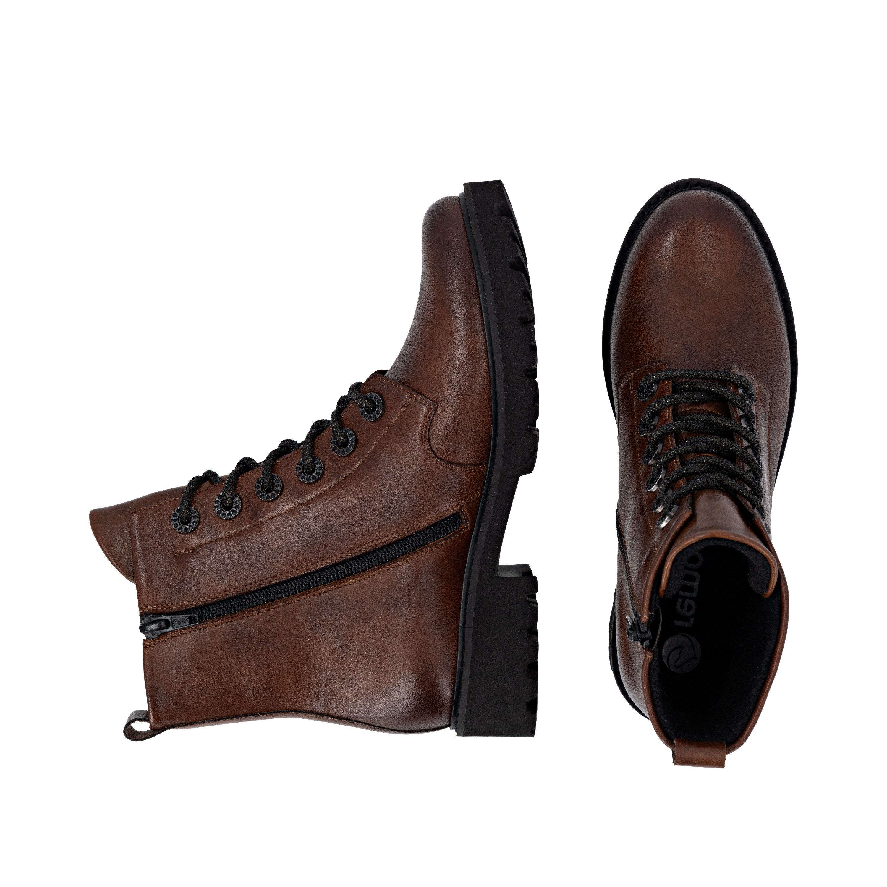 Remonte Veterlaarsjes Veterboots, blokhak, profielzool, met Lite´n Soft-uitrusting