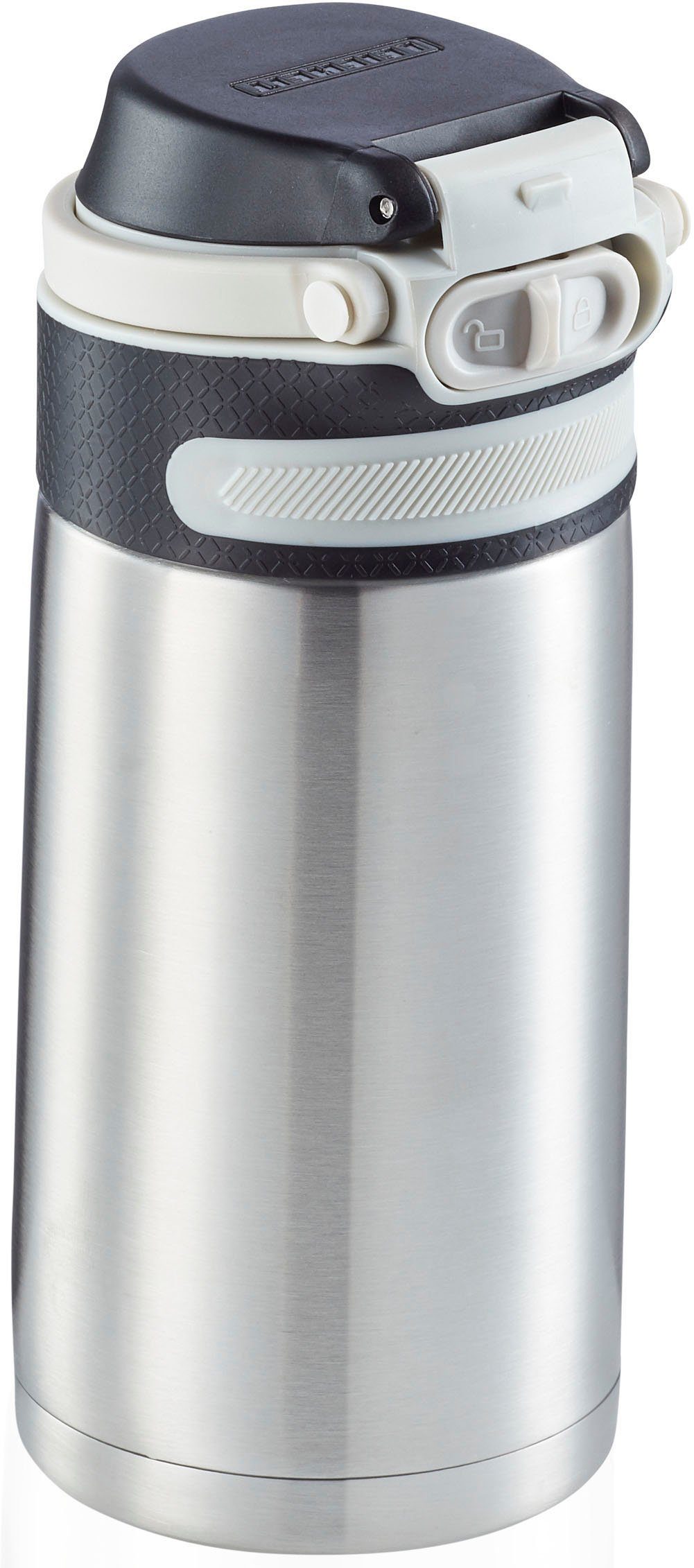 Leifheit Thermofles Flip 350 ml koelboxen & thermosflessen maat 350 ml zilver(kleur)