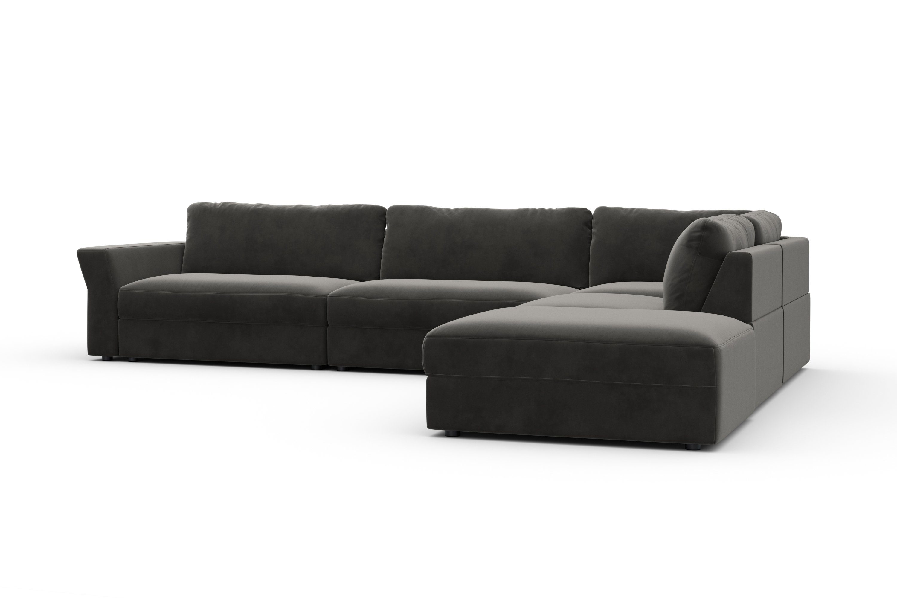 sit&more Hoekbank Cadabra L-vorm Breedte 356 cm, met zitdiepteverstelling