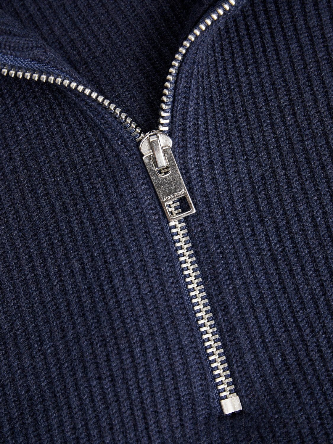 Jack & Jones Schipperstrui JJEPERFECT KNIT HALF ZIP SN