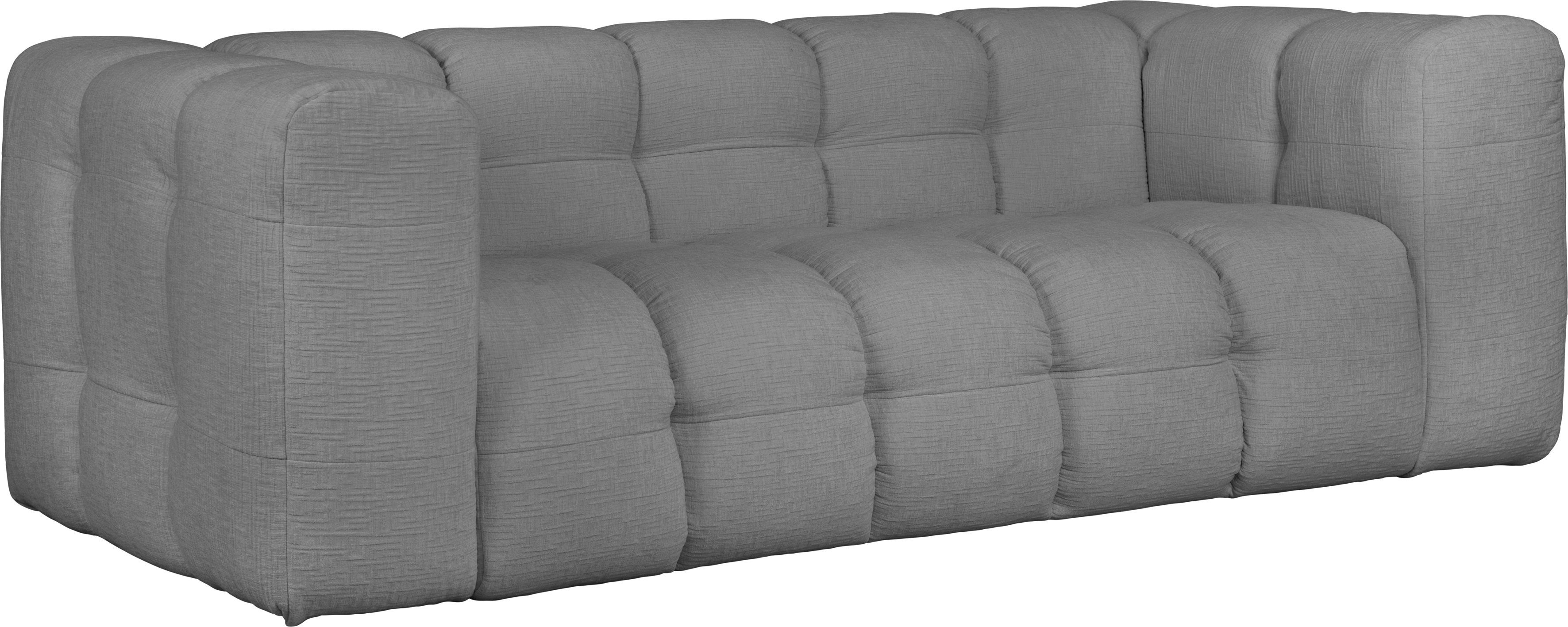 LeGer Home by Lena Gercke 3-zitsbank TALISHA designerbank, moderne quilt, afmetingen B/D/H: 229/110/75 cm