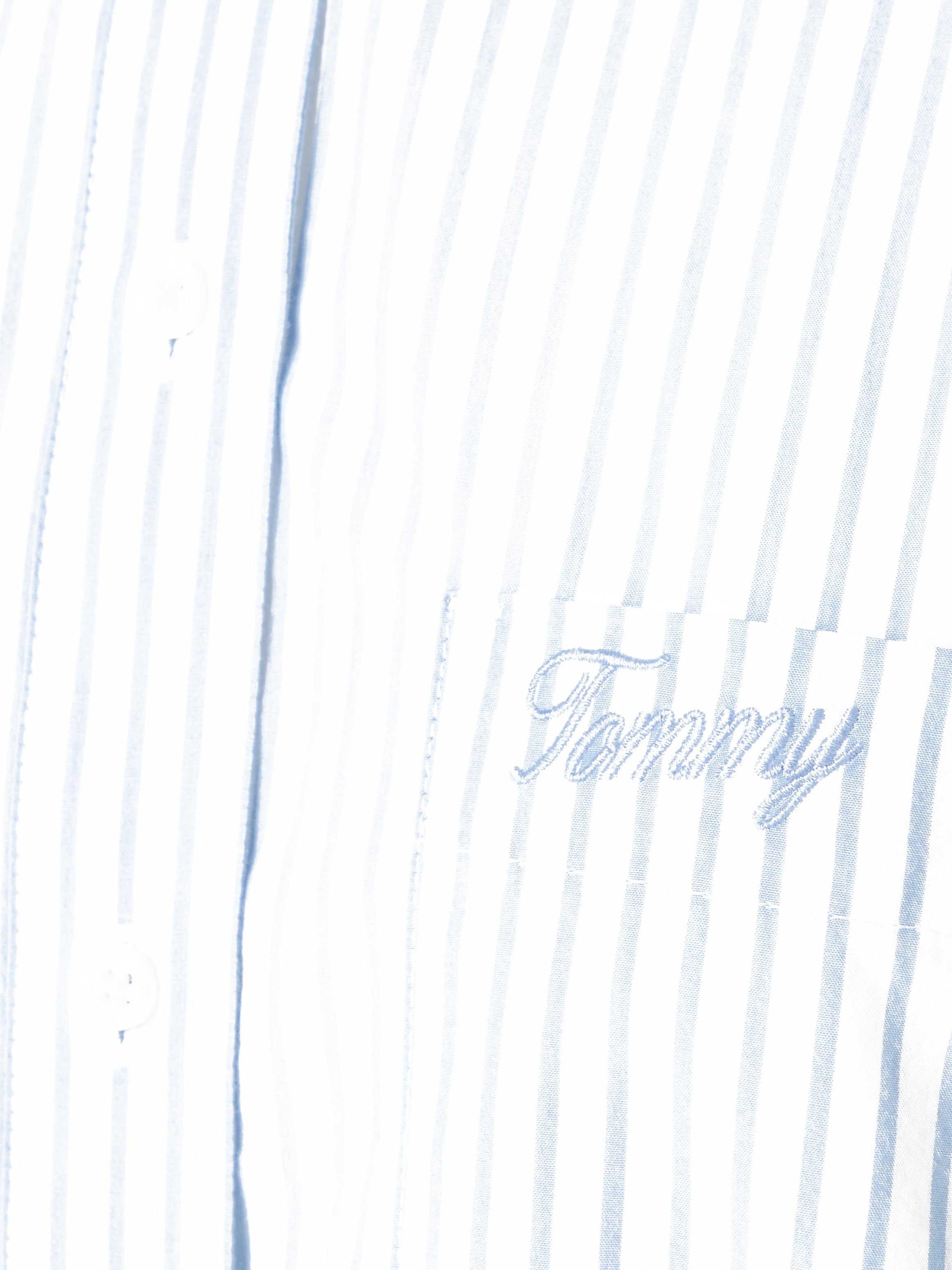TOMMY JEANS Top TJW SP OVR STRIPE SHIRT Met TOMMY JEANS-merklabel