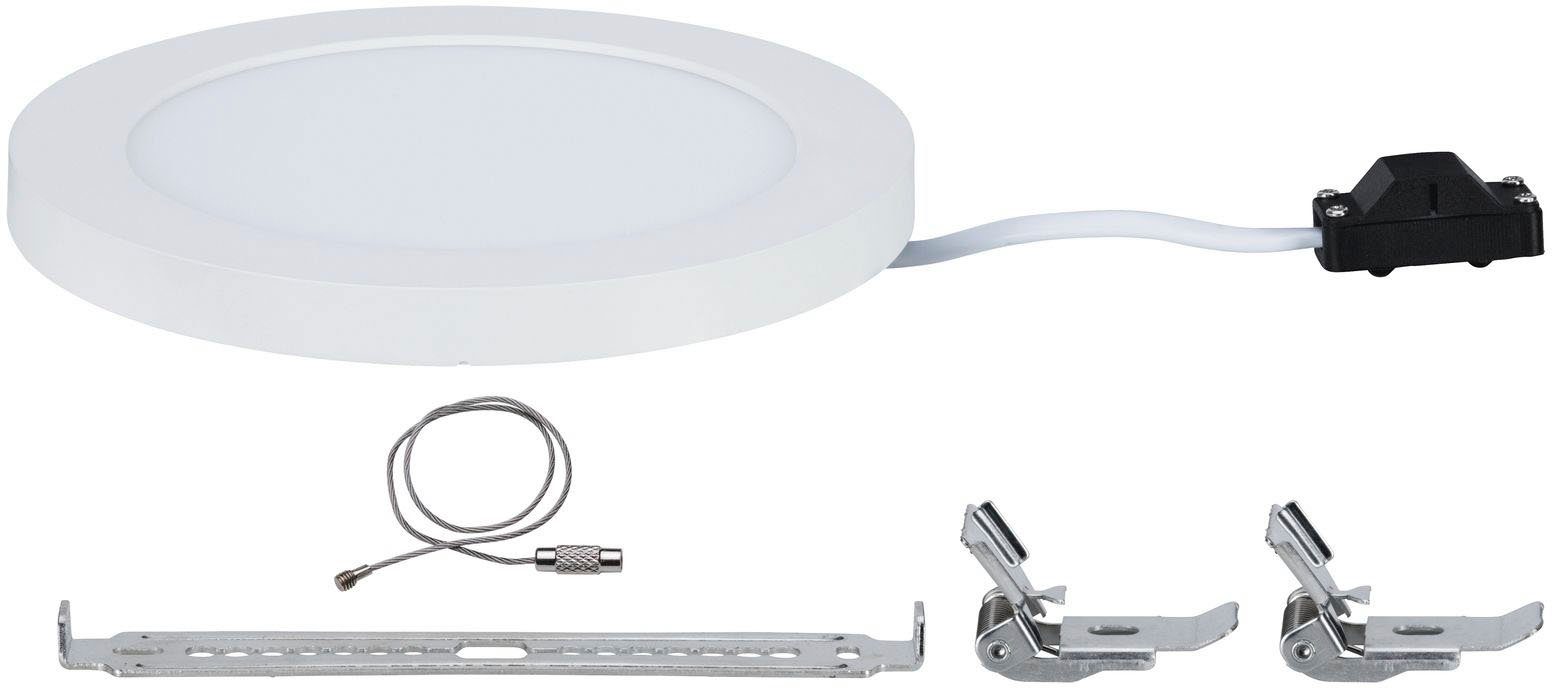 Paulmann Ledinbouwlamp LED Inbouwpaneel Cover-it rond 165mm 12W 3.000K Wit mat (1 stuk)