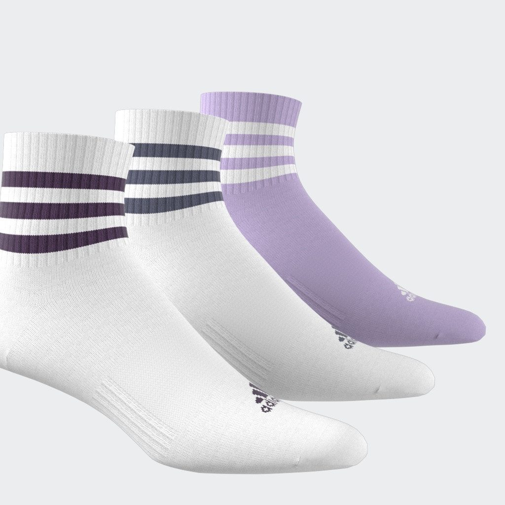 adidas Performance Functionele sokken 3 STRIPES CUSHIONED SPORTSWEAR MIDCUT SOKKEN, 3 PAAR (3 paar)