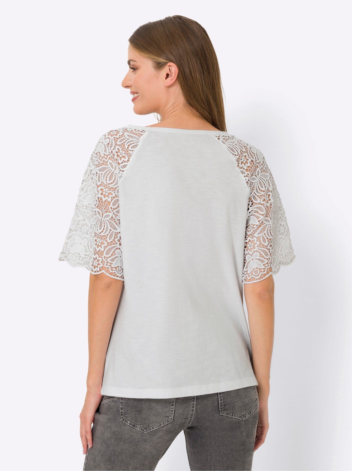 heine Kanten Shirt (1-delig)