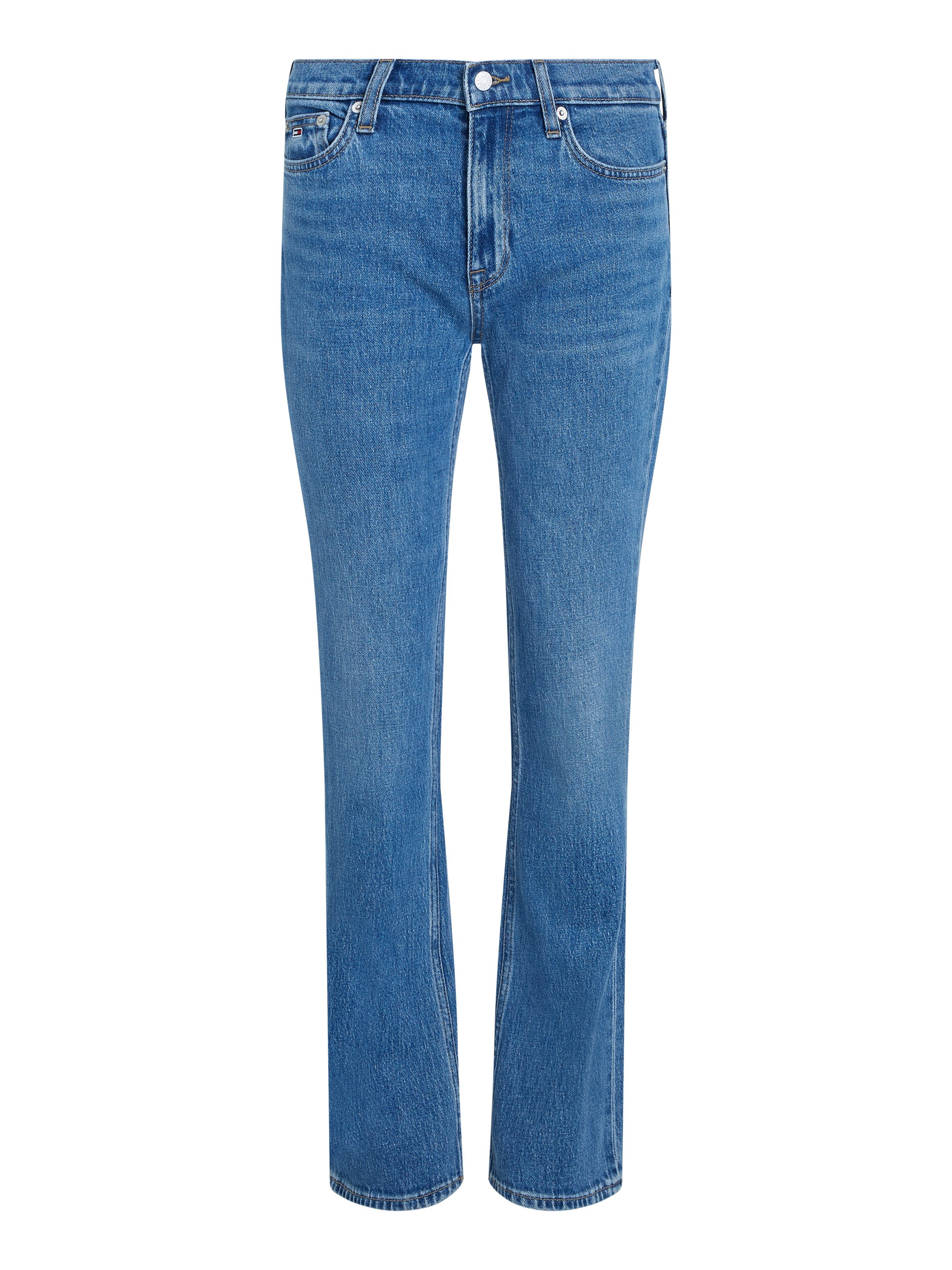 TOMMY JEANS Bootcut jeans MADDIE MD BC DH5161 met logo-badge en borduurwerk