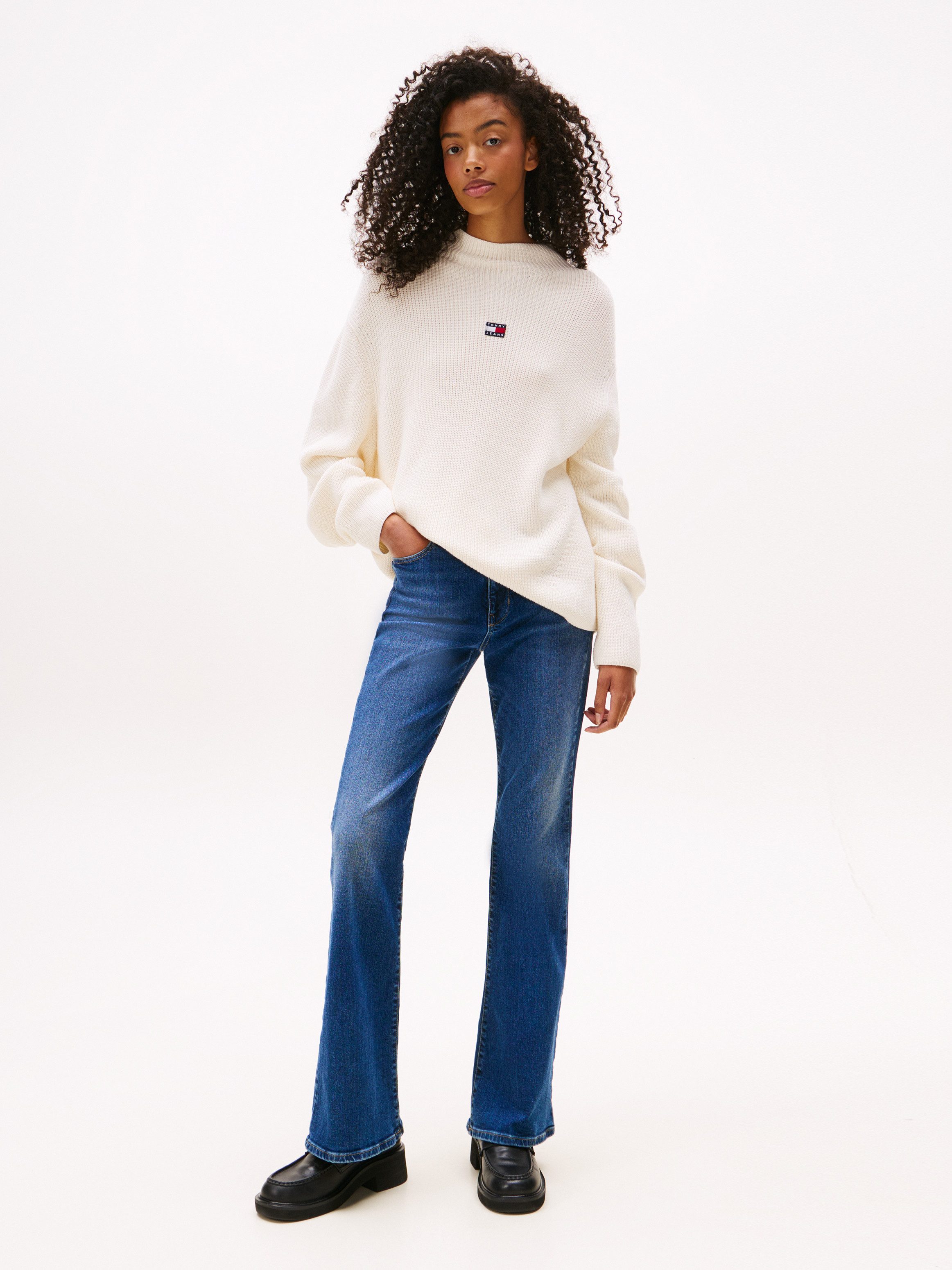 TOMMY JEANS Trui met staande kraag