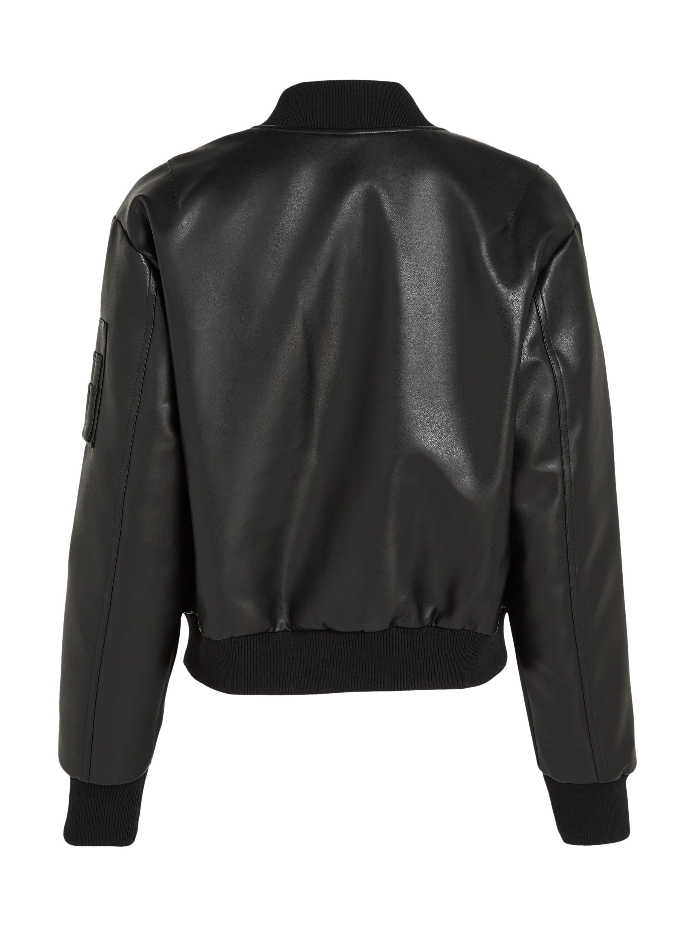 Calvin Klein Jack in collegestijl FAUX LEATHER BOMBER JACKET