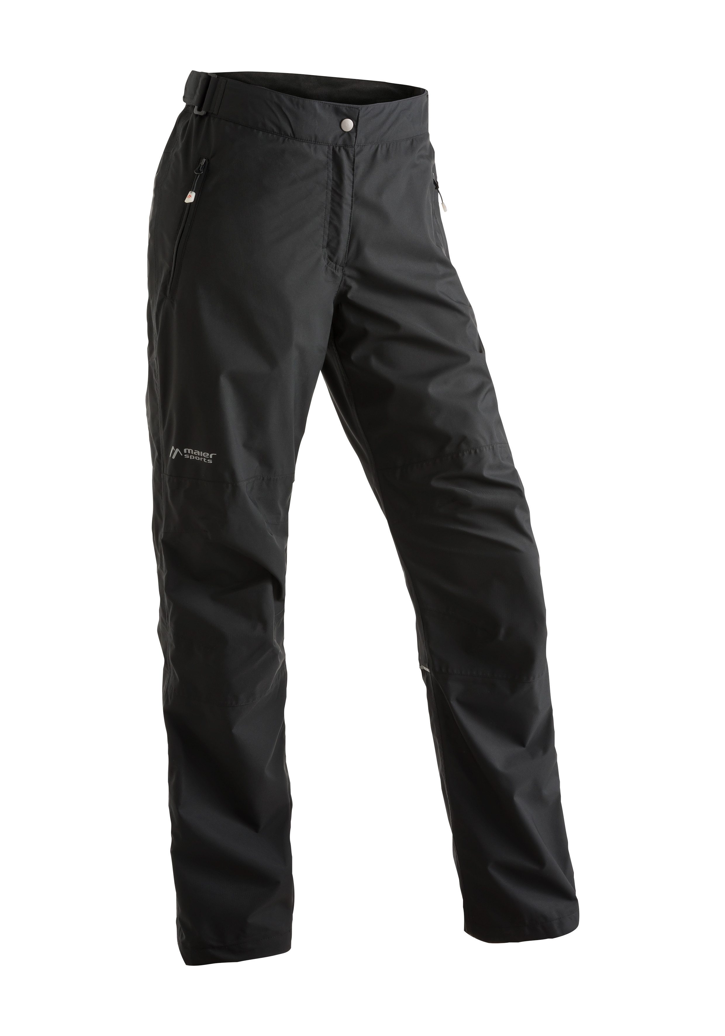 Maier Sports Regenbroek Raindrop L Dames outdoorbroek, waterdicht en winddicht, ook als overbroek te gebruiken