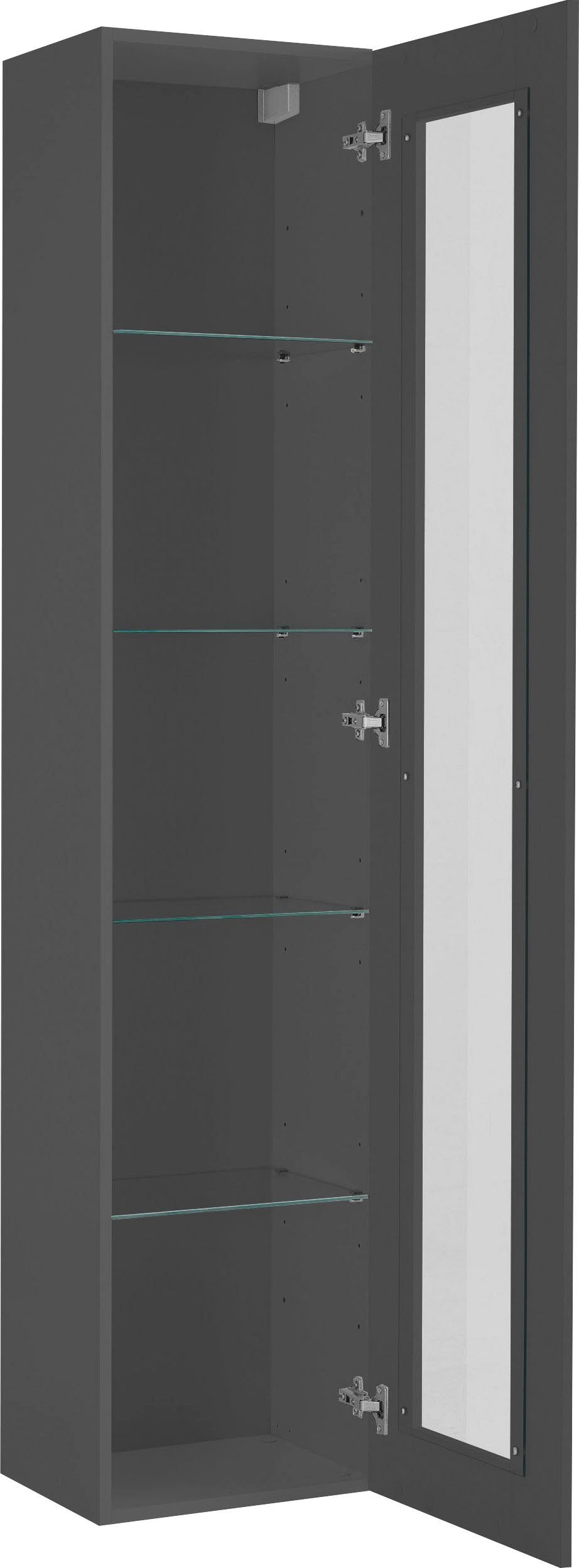 INOSIGN Vitrinekast Maruska Glasvitrine, opbergruimte vitrine, staand en hangend te monteren (1 stuk)