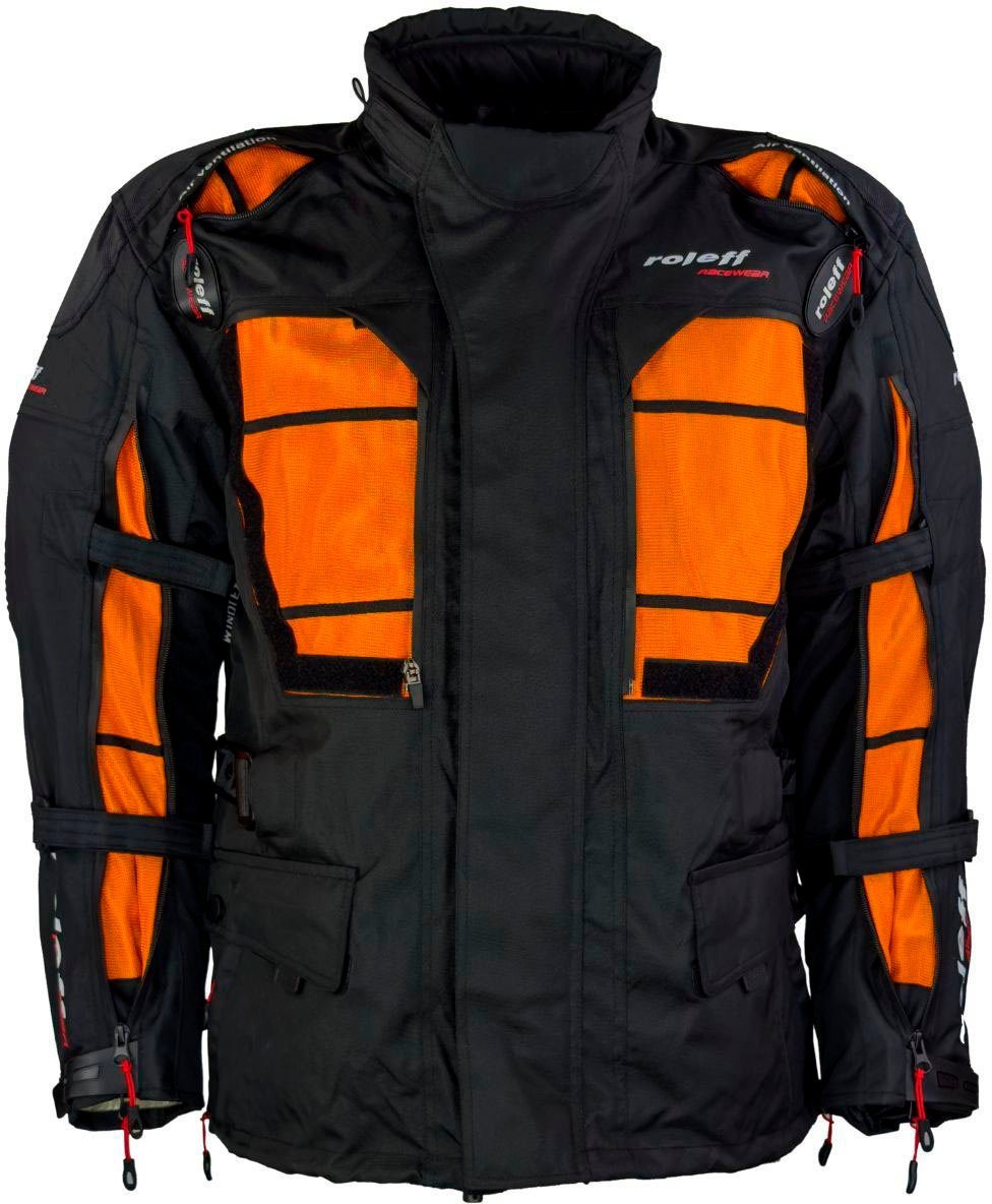 roleff Bikerjack Enduro met beschermers, optimale ventilatie