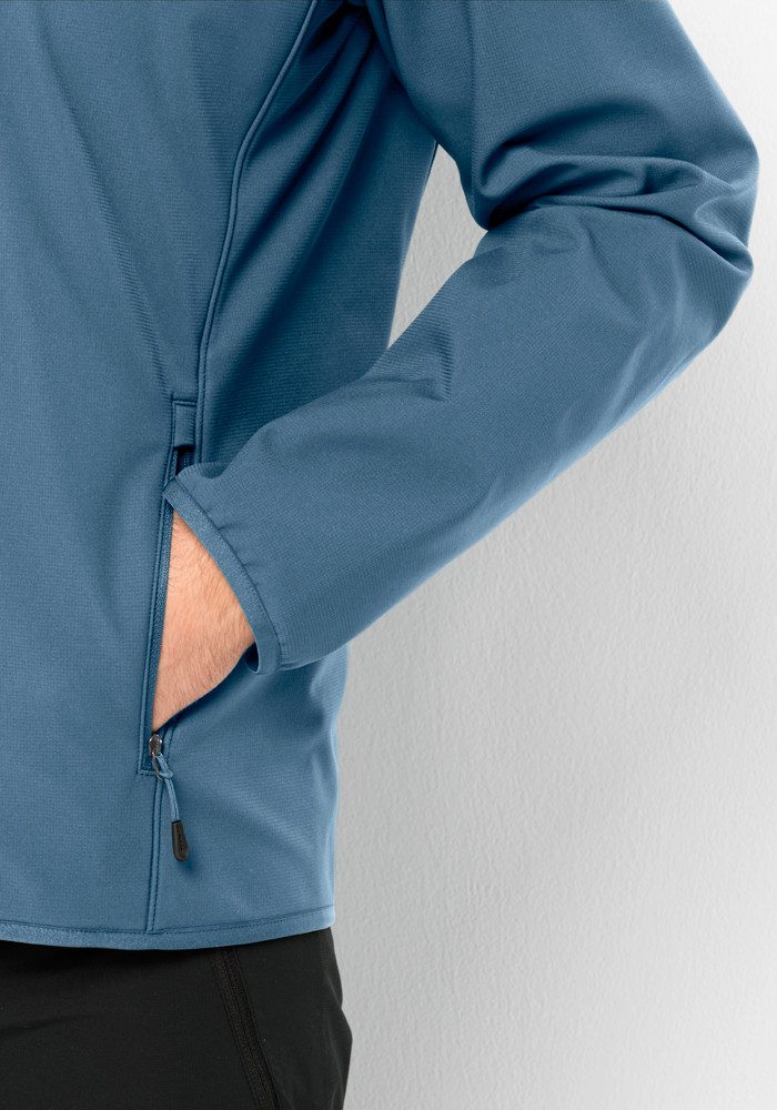 Jack Wolfskin Softshell-jack BORNBERG HOODY M