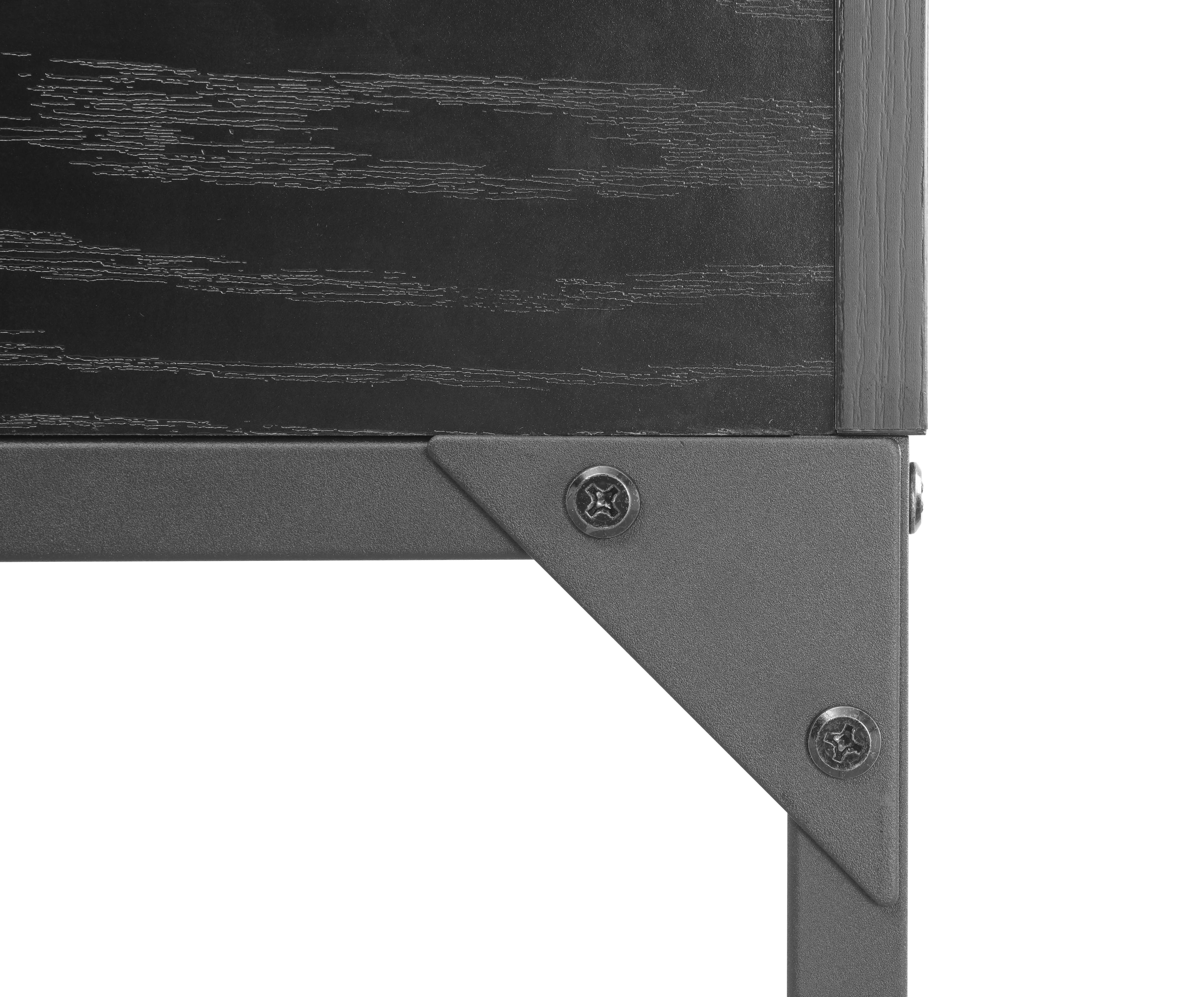 INOSIGN Bureau Ronica Metalen frame, 1 lade, ABS-randen, breedte 110 cm