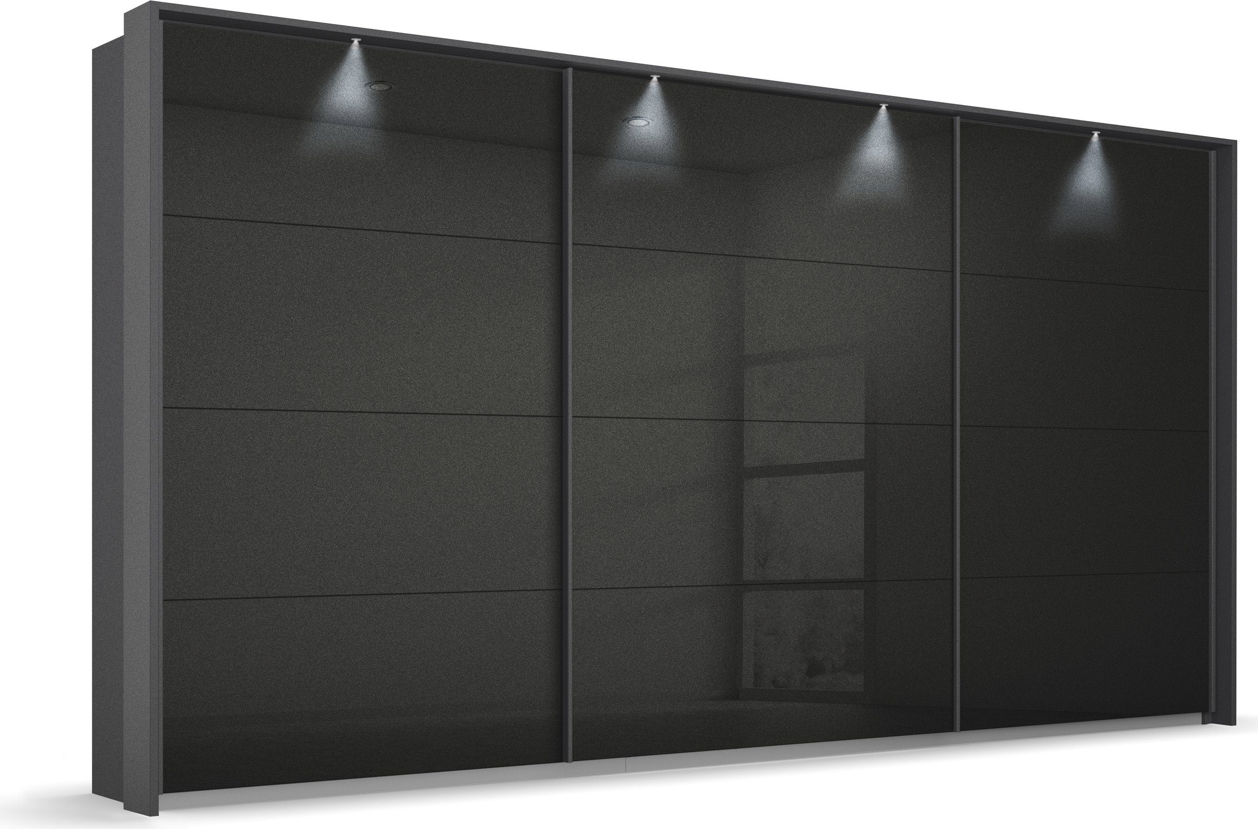 rauch Zweefdeurkast Oteli incl. passe-partout optioneel met verlichting