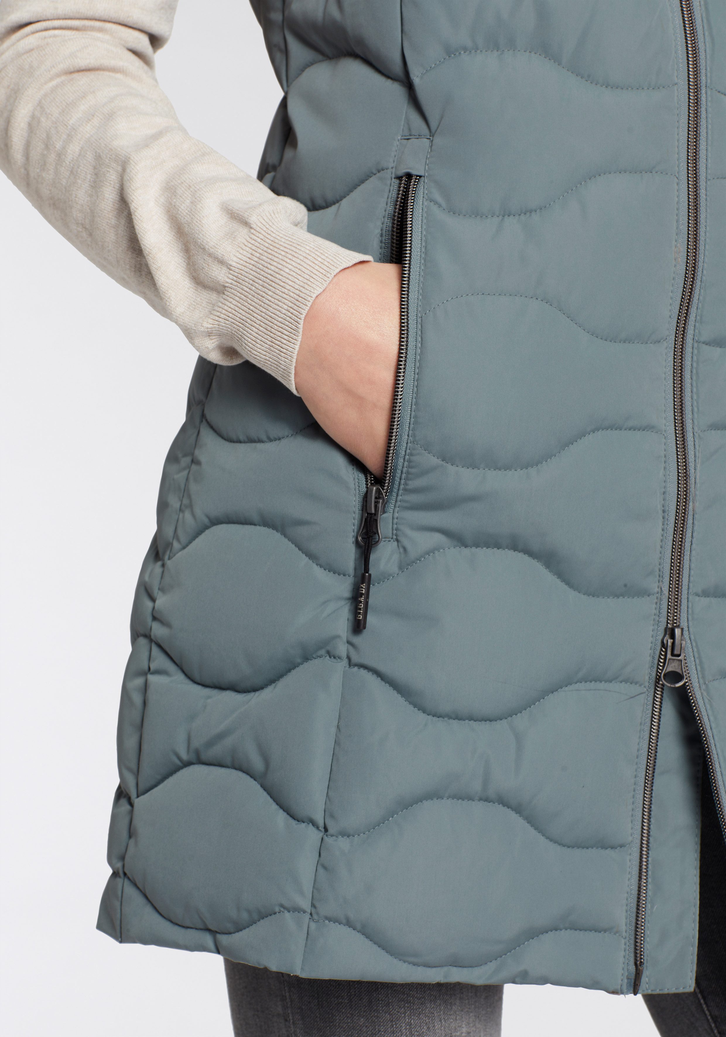 G.I.G.A. DX by killtec Bodywarmer Waterafstotend & winddicht & ademend & met capuchon