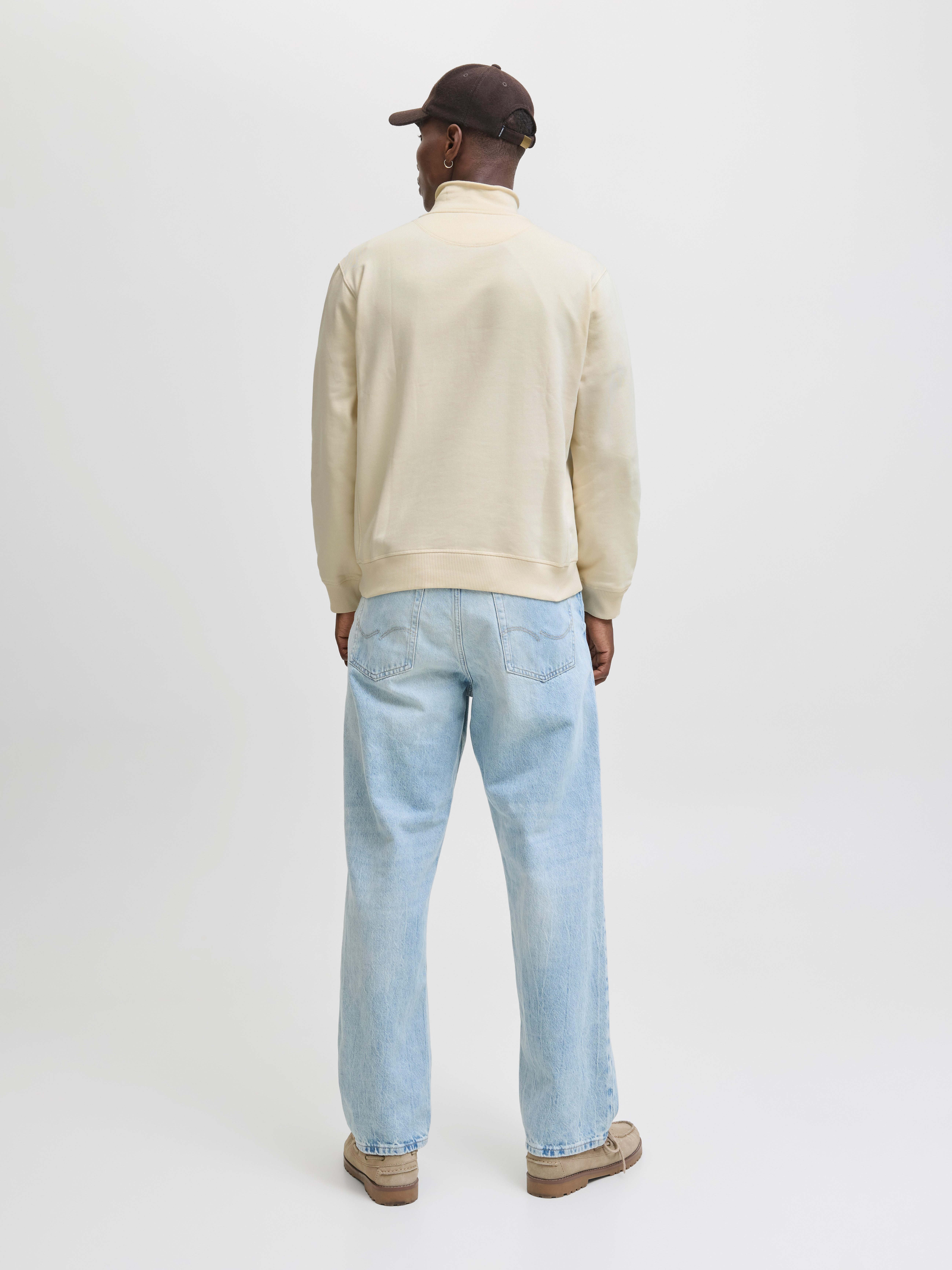 Jack & Jones Sweatshirt JORNORREBRO EMB SWEAT HIGH NECK SN