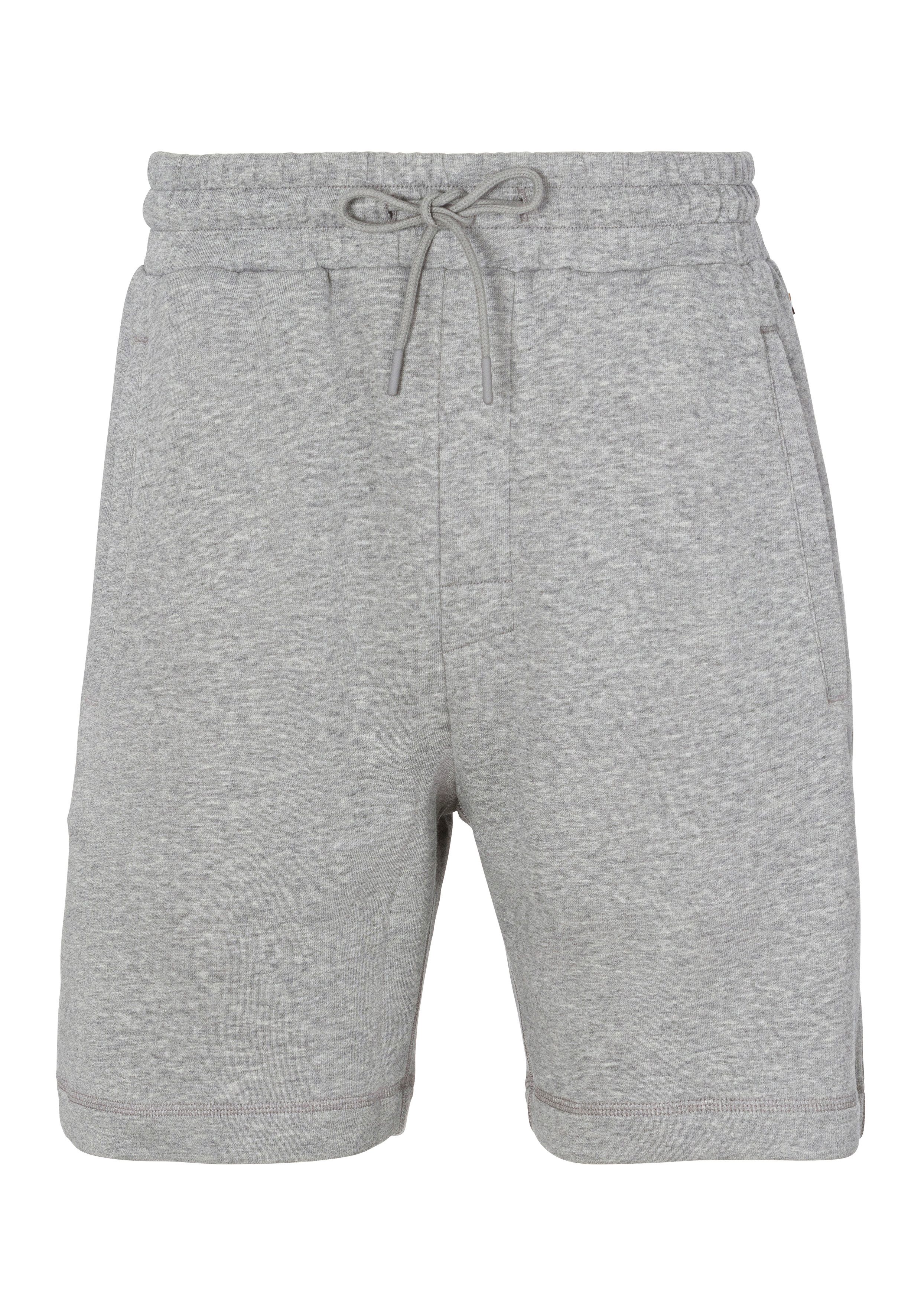BOSS Sweatshort met zakken heren sportshorts maat L grijs
