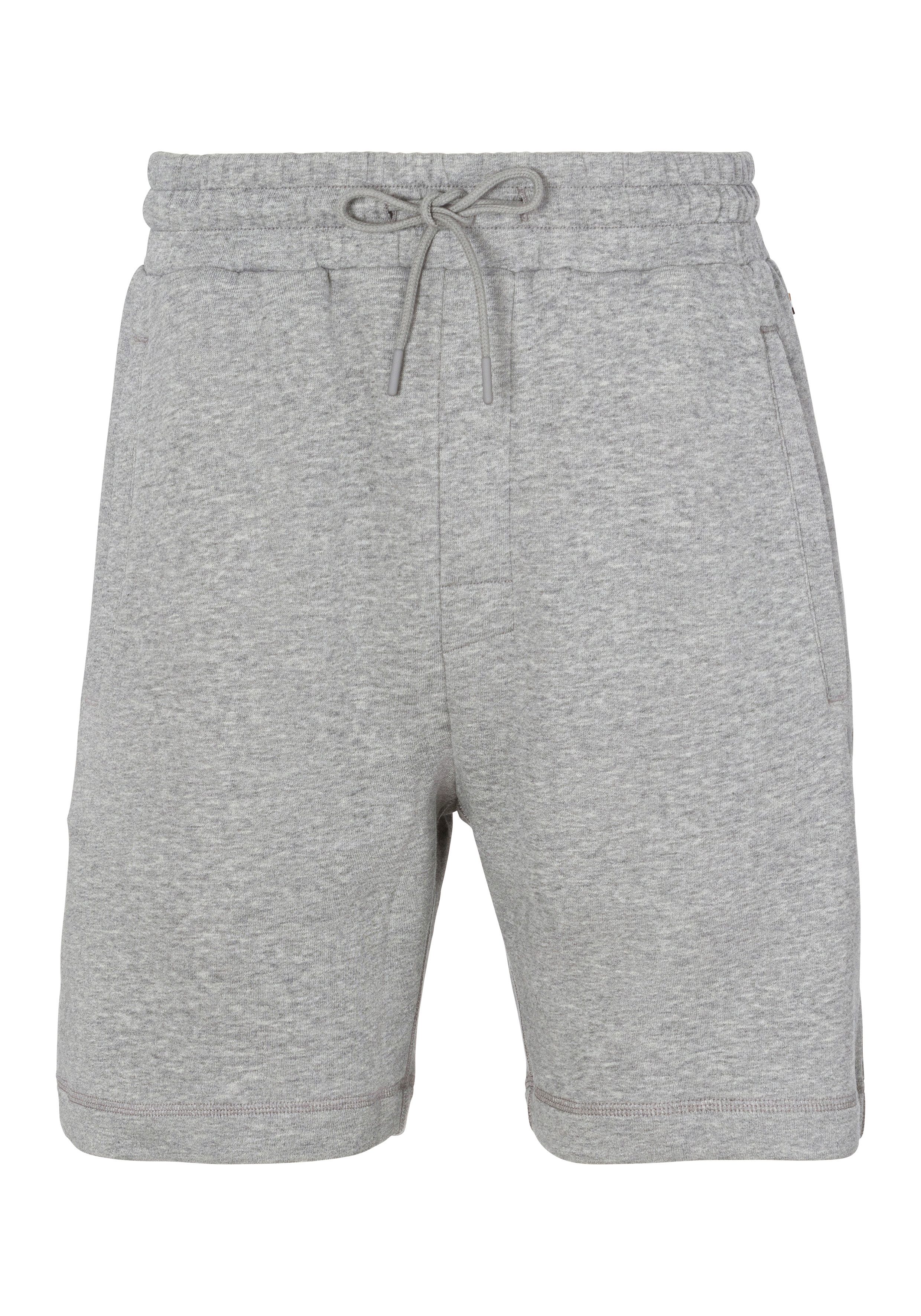 Boss Regular fit sweatshorts met labelopschrift