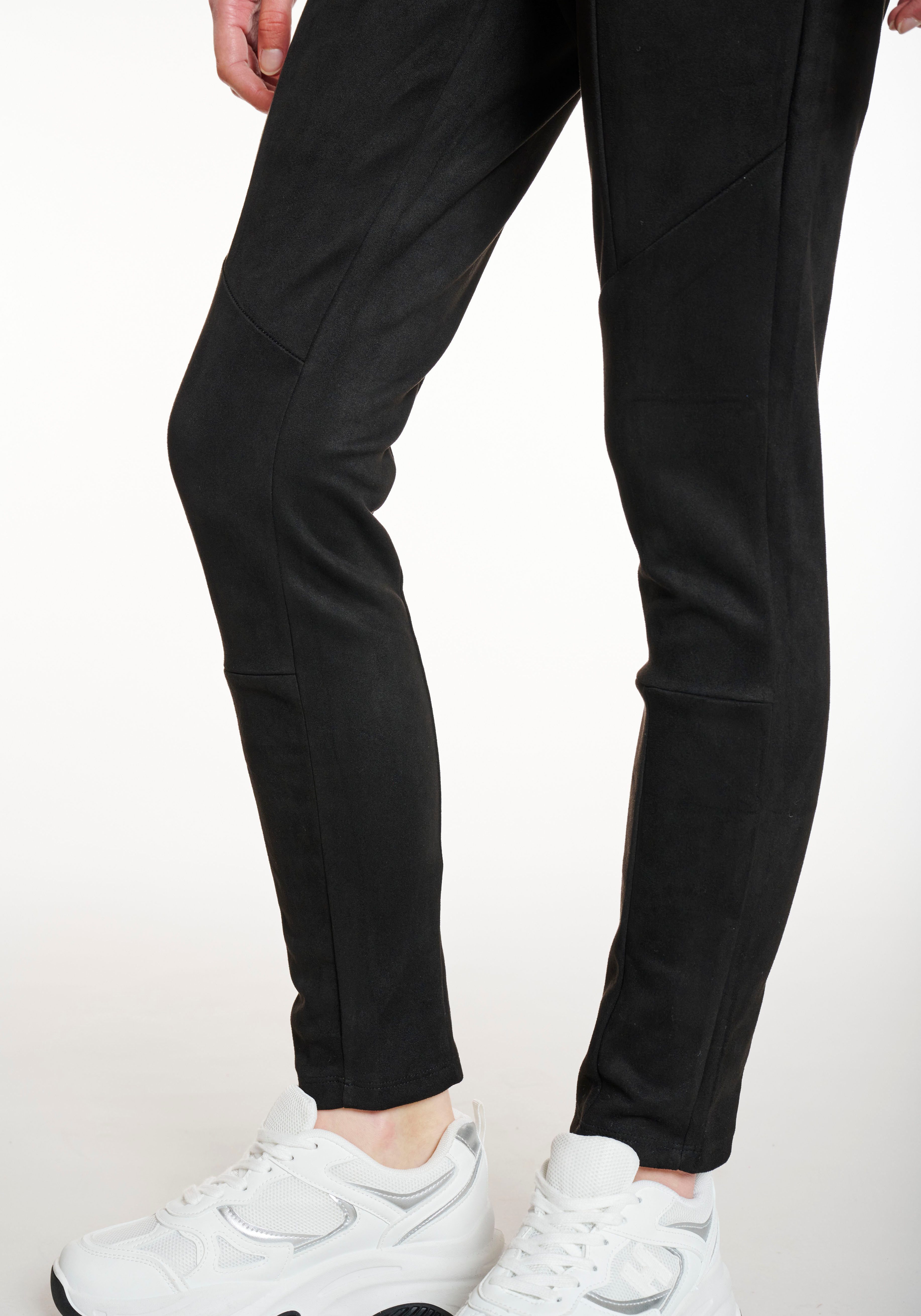 HaILYS Comfortbroek LG P TR Zo44e van imitatiewildleer