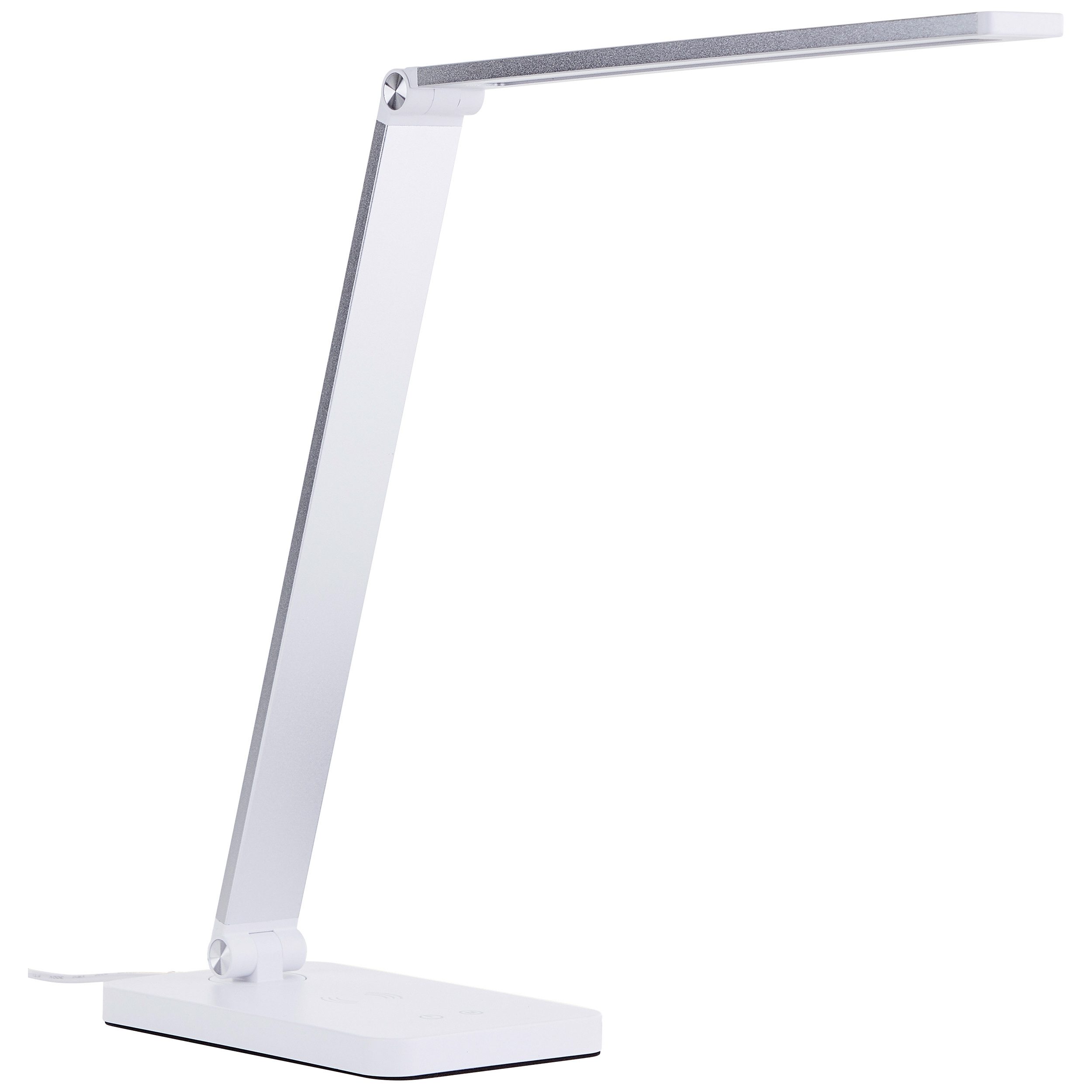 Brilliant Leuchten Led-tafellamp Florence 38 x 11 x 34 cm, 610 lm, 2700-6500k, 3-traps dimbaar, usb, draaibaar