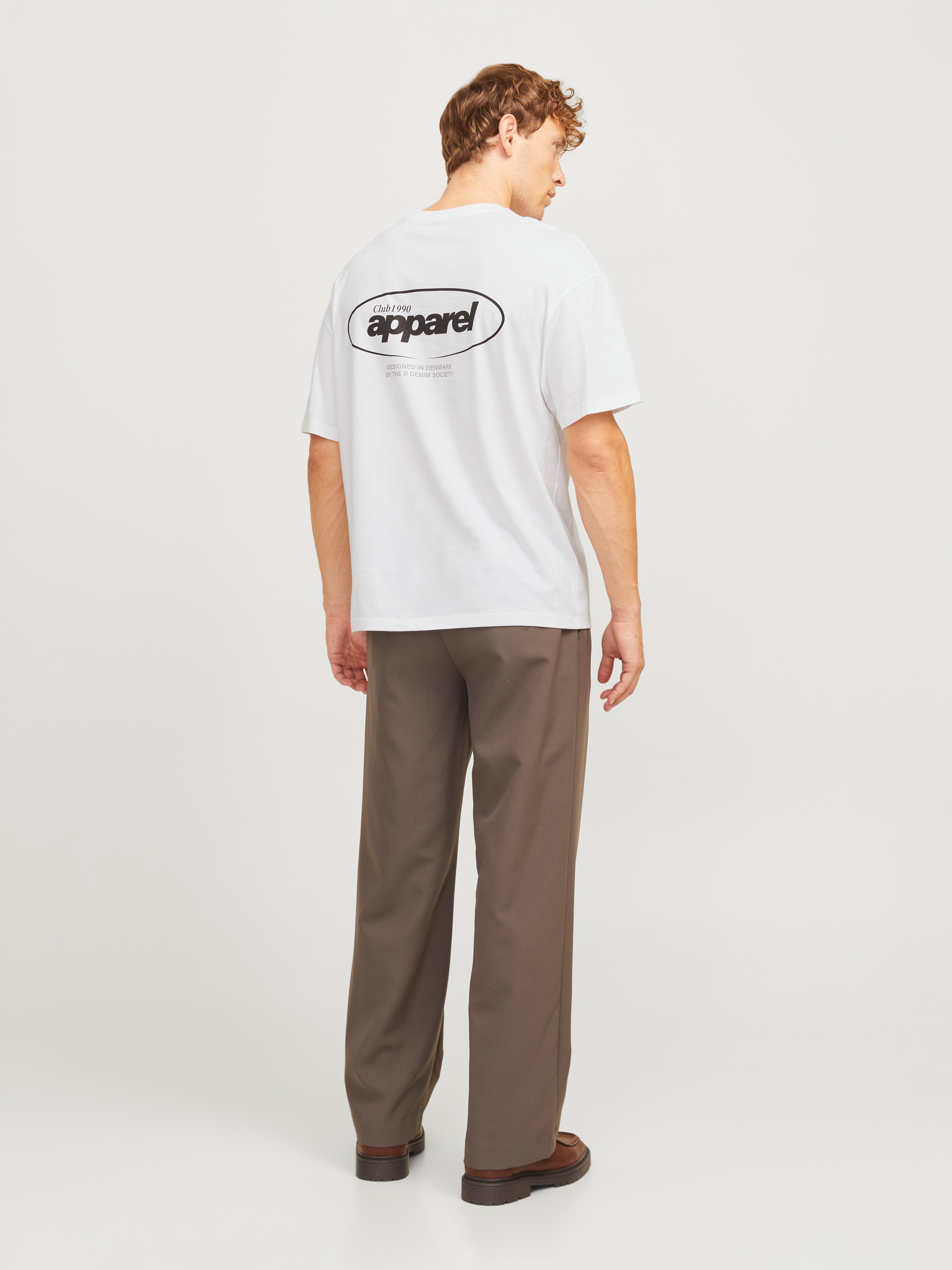 Jack & Jones Shirt met ronde hals JJEBRADLEY GRAPHIC TEE SS O-NECK NOOS