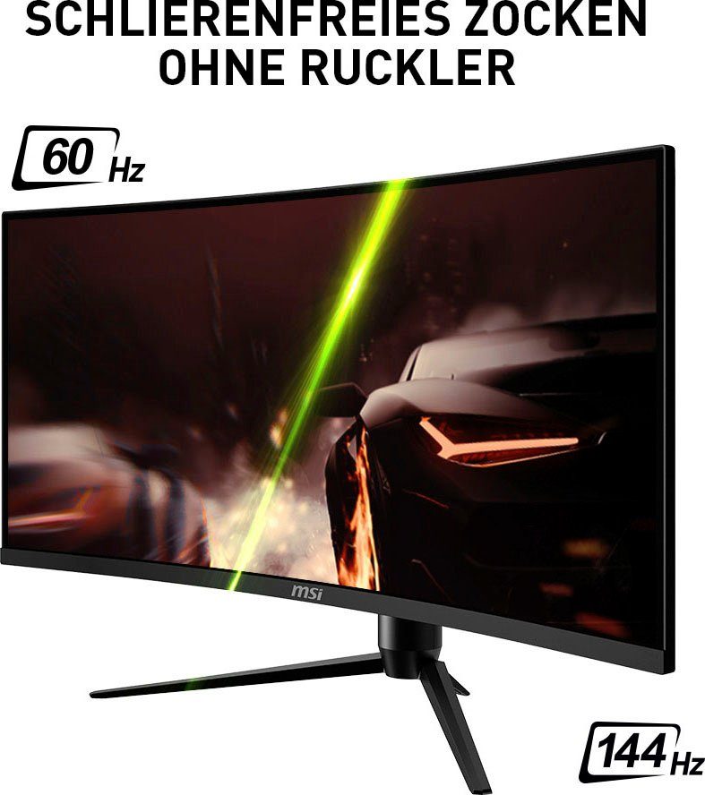 MSI Curved-gaming-ledscherm Optix MAG342CQR, 86 cm / 34", UWQHD