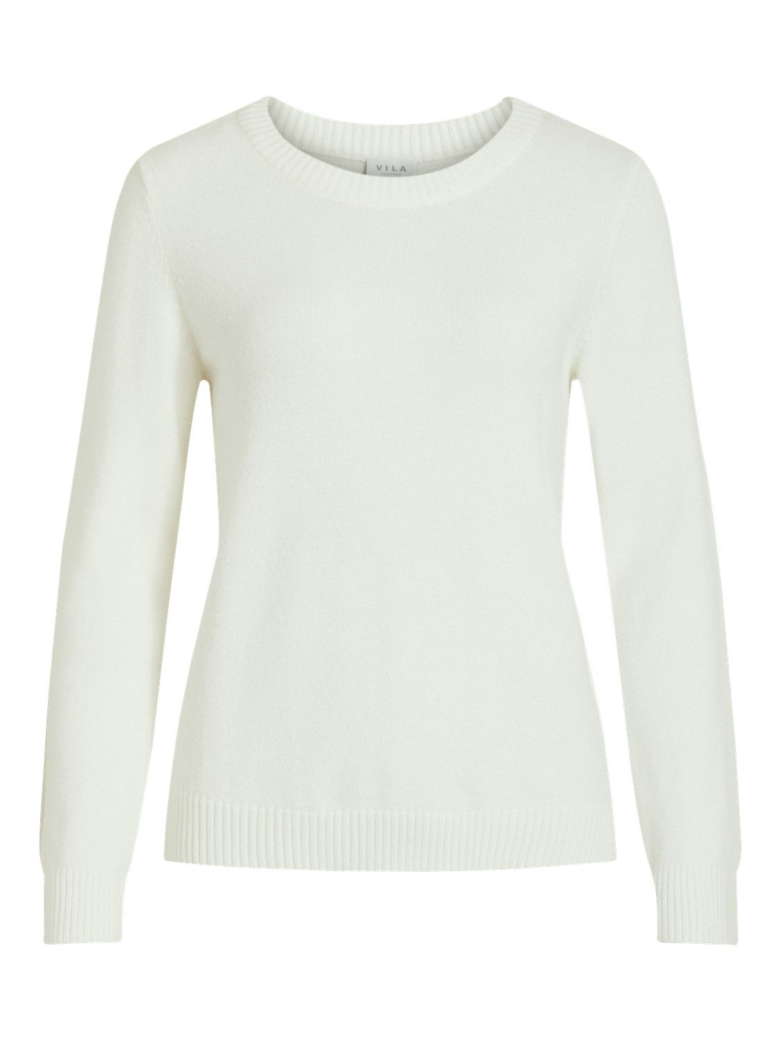 Vila Trui met ronde hals VIRIL O-NECK L/S KNIT TOP - NOOS