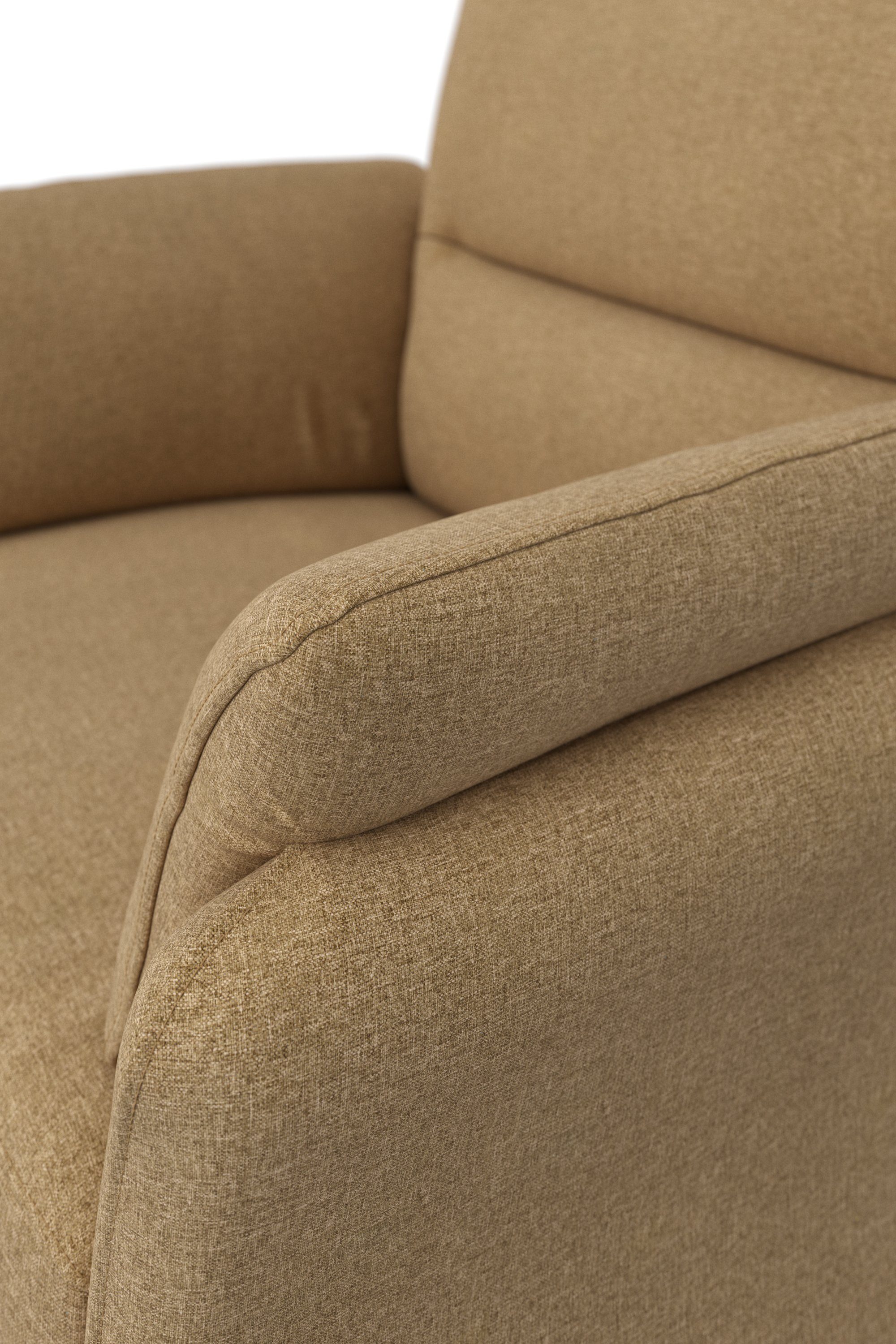 DOMO collection Fauteuil Pina elegante en tijdloze clubstoel, comfortabele cocktailsstoel