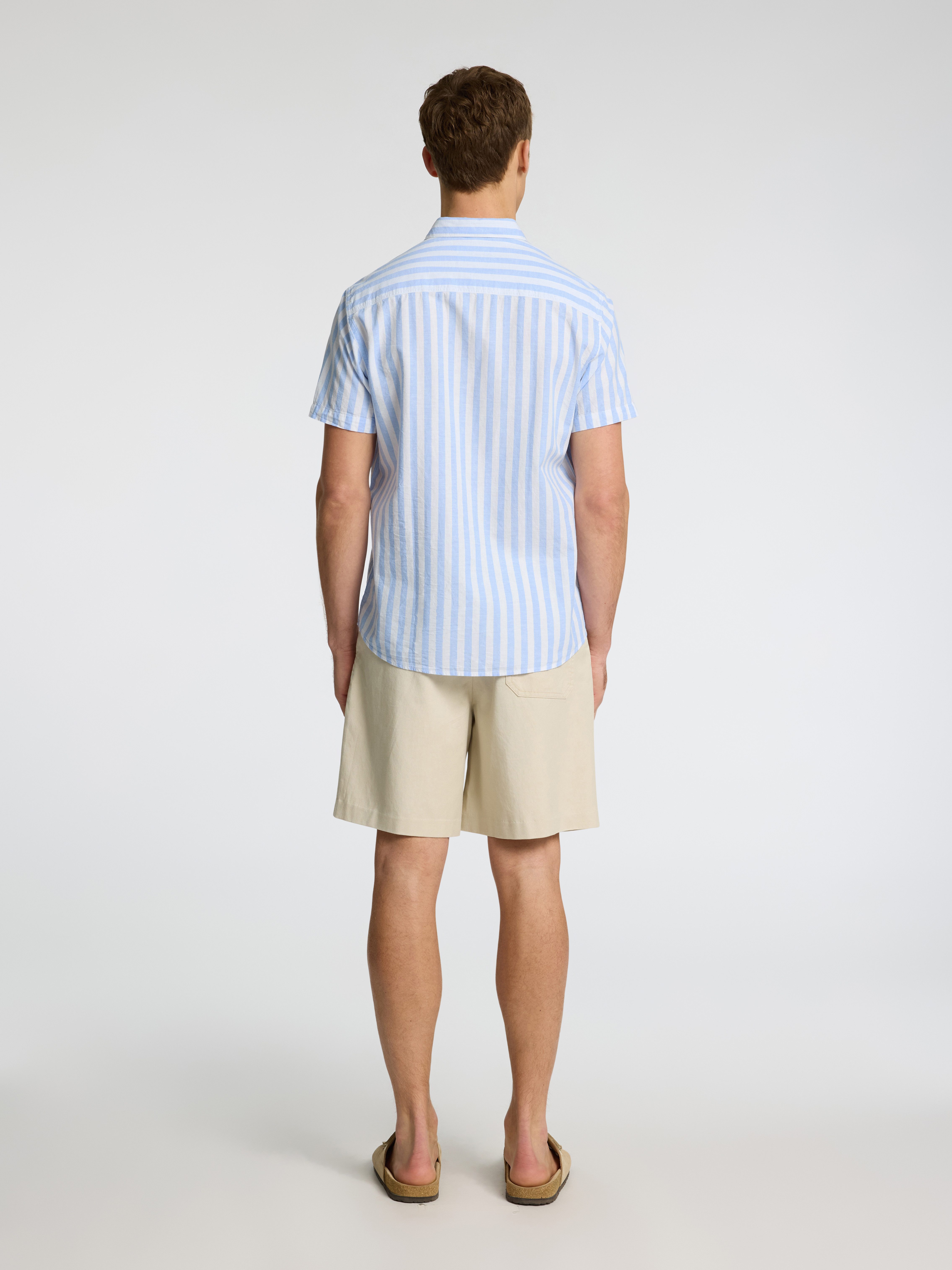 SELECTED HOMME Overhemd met korte mouwen SLHREG-SUN SHIRT SS NOOS