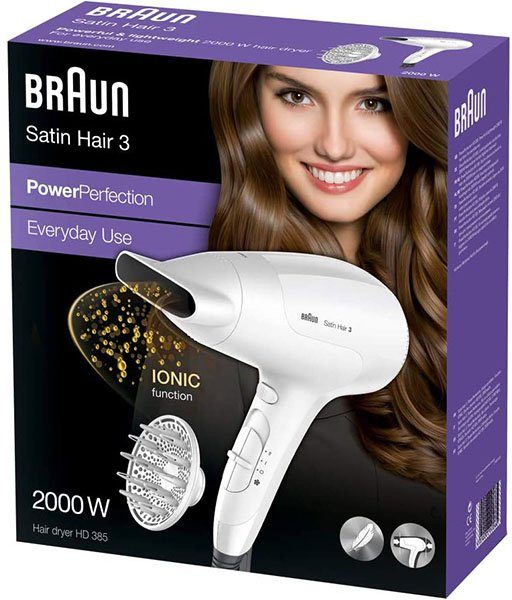 Braun Ionic haardroger Braun Satin Hair 3 Power Perfection