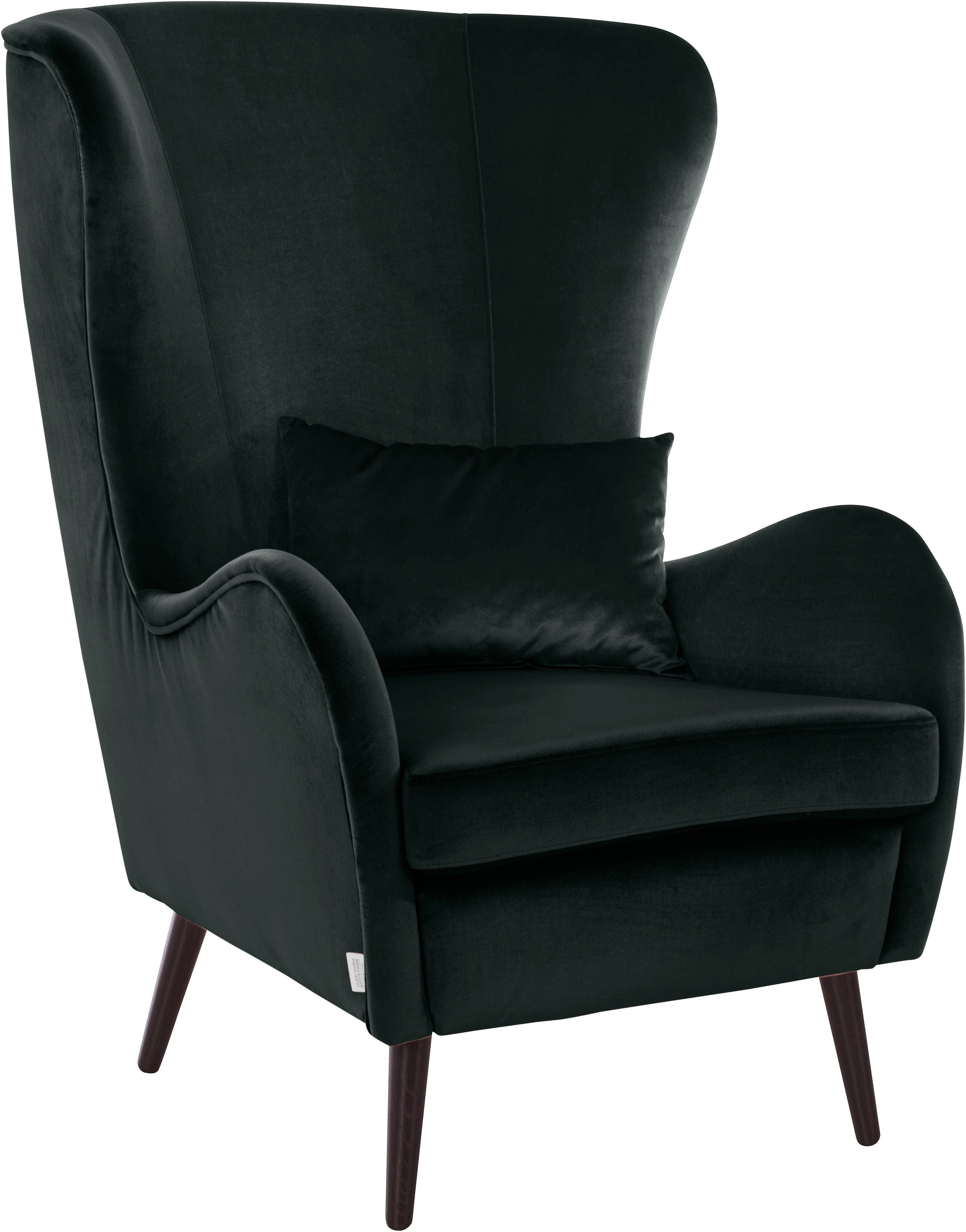 Guido Maria Kretschmer Home&Living Fauteuil Sallito, oorfauteuil, TV-stoel voor woonkamer, ook in velours cord