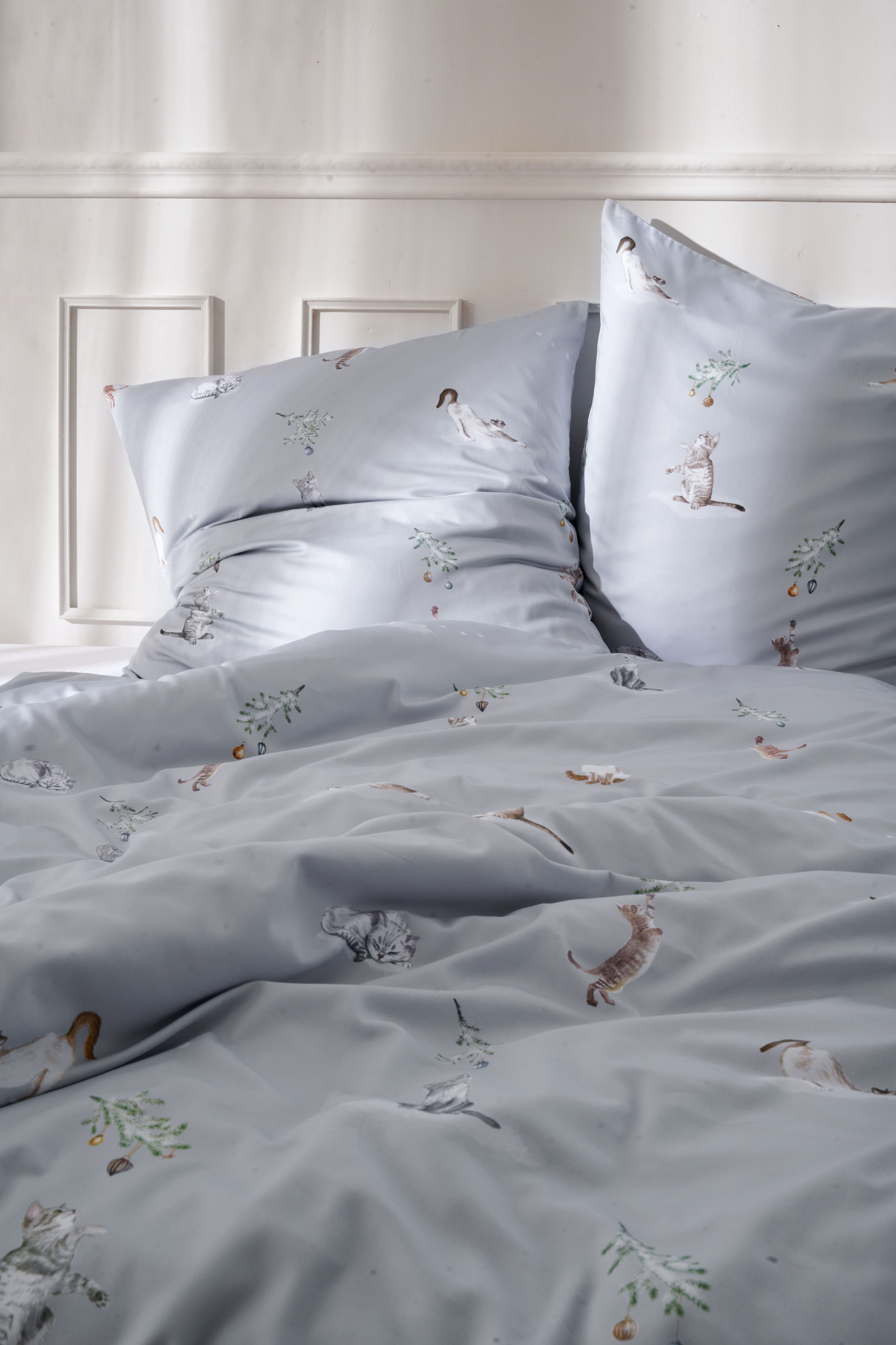 APELT Beddengoed Cats GOTS Kattenmotieven (2-delig)