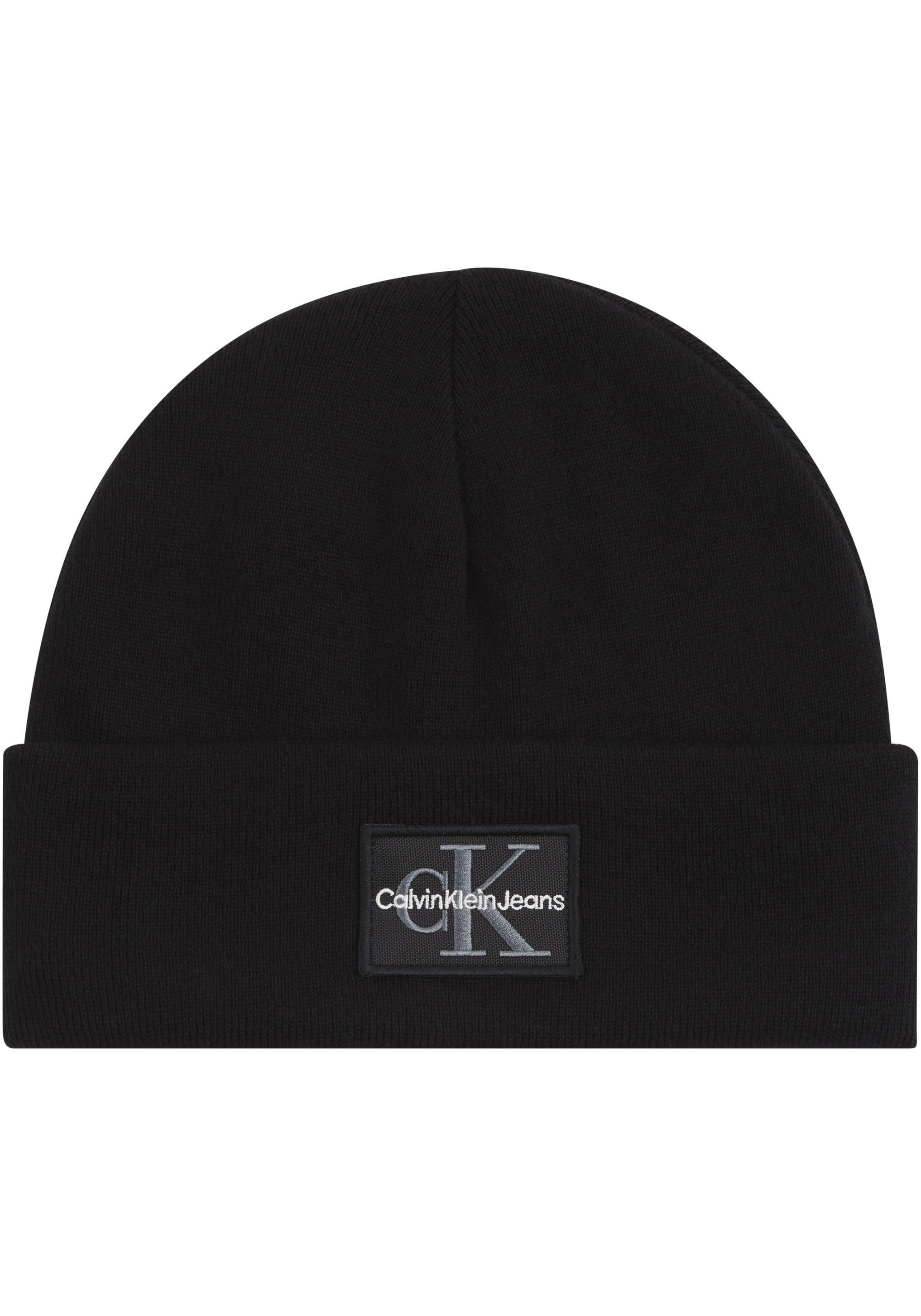 Calvin Klein Beanie MONO LOGO PATCH BEANIE WARM