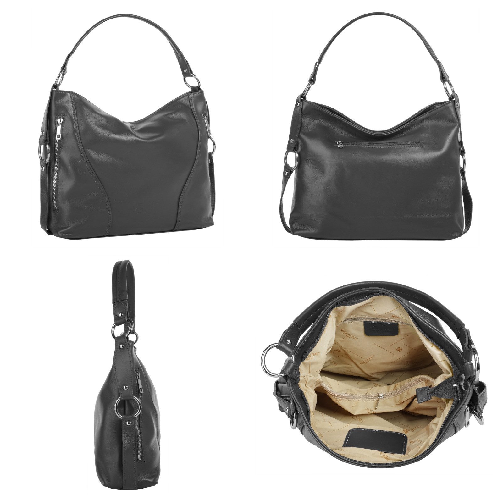 Samantha Look Tas echt leer, made in italy