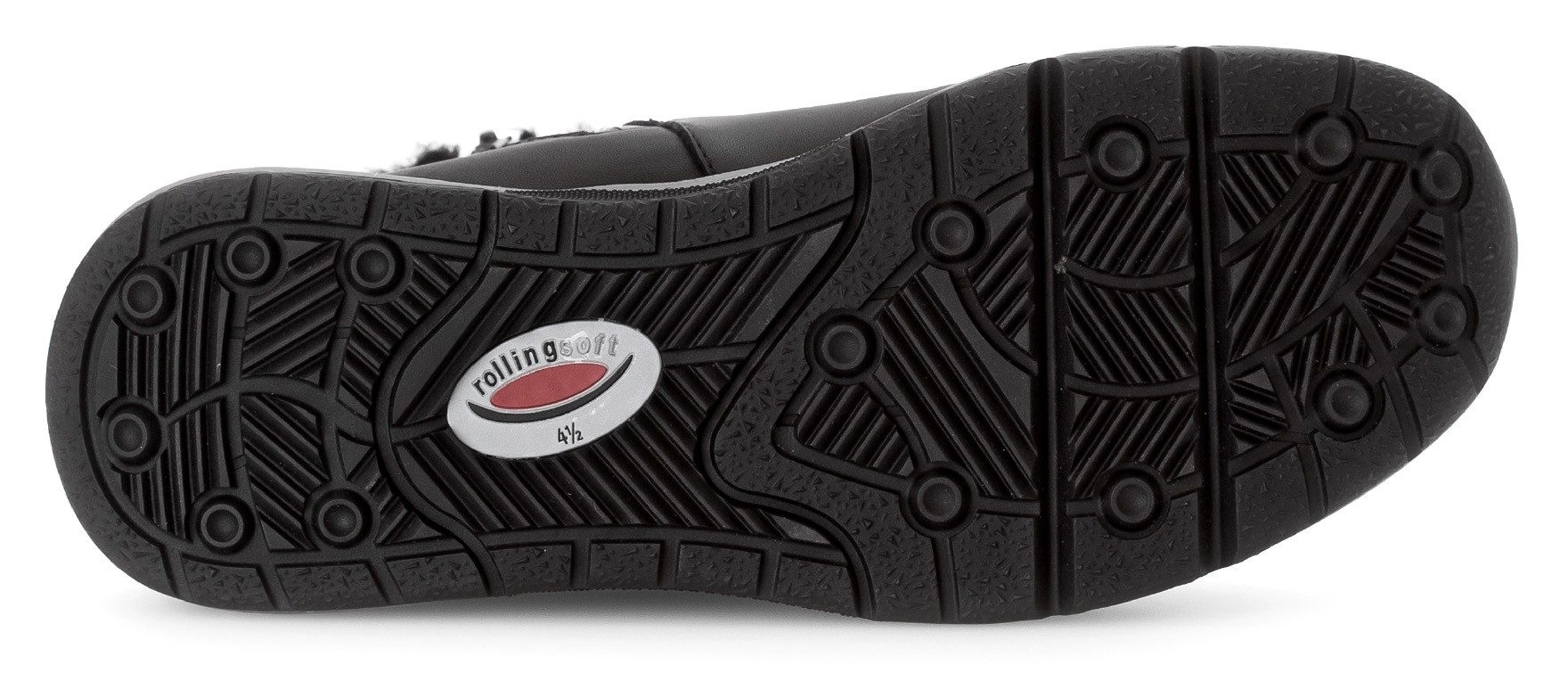 Gabor Rollingsoft Winterlaarzen sleehak, veterschoenen, outdoorschoen, ogen, bergbeklimmer-look