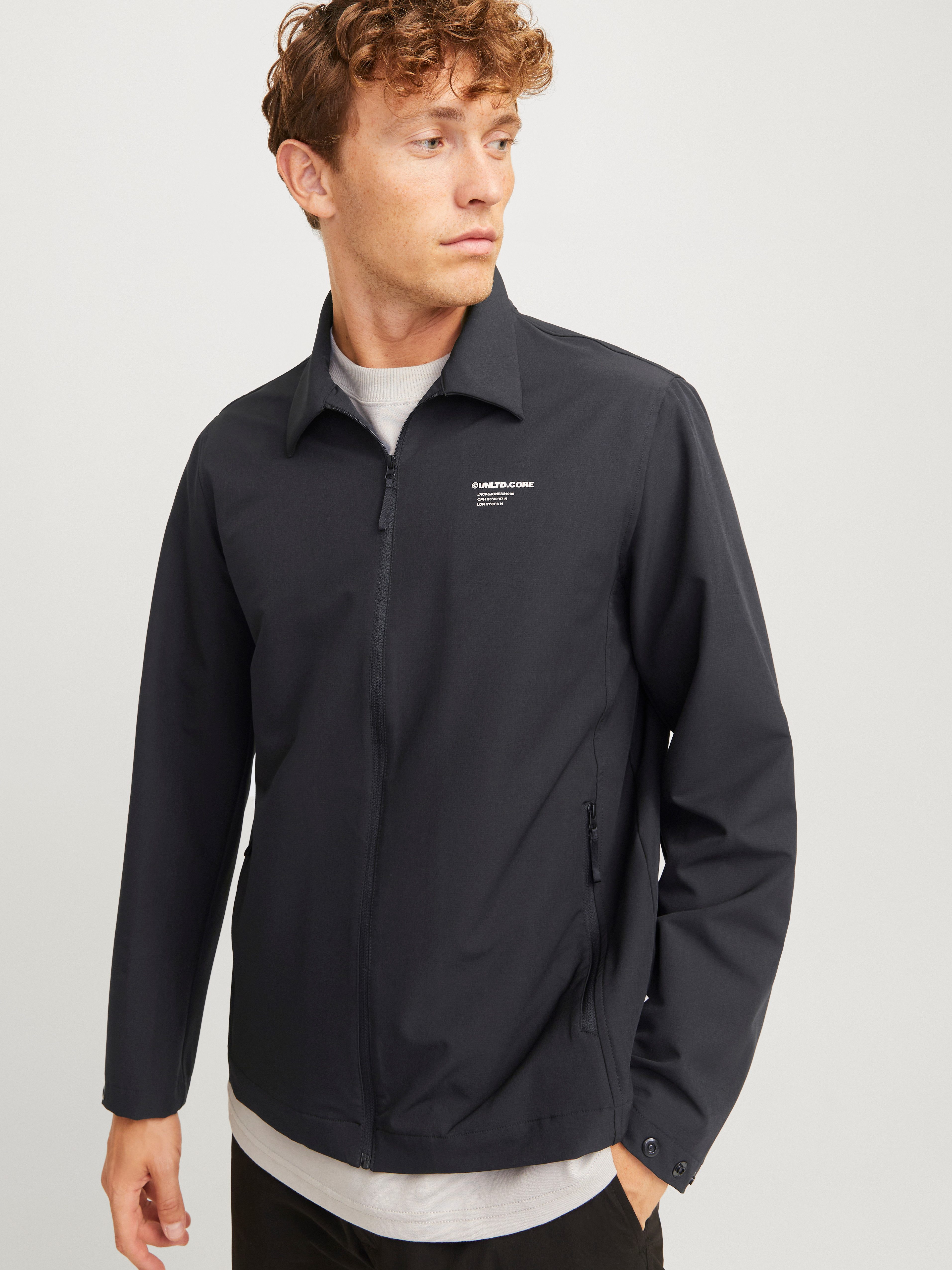 Jack & Jones Overhemd met lange mouwen JCOAERO SHIRT JACKET LS NOOS