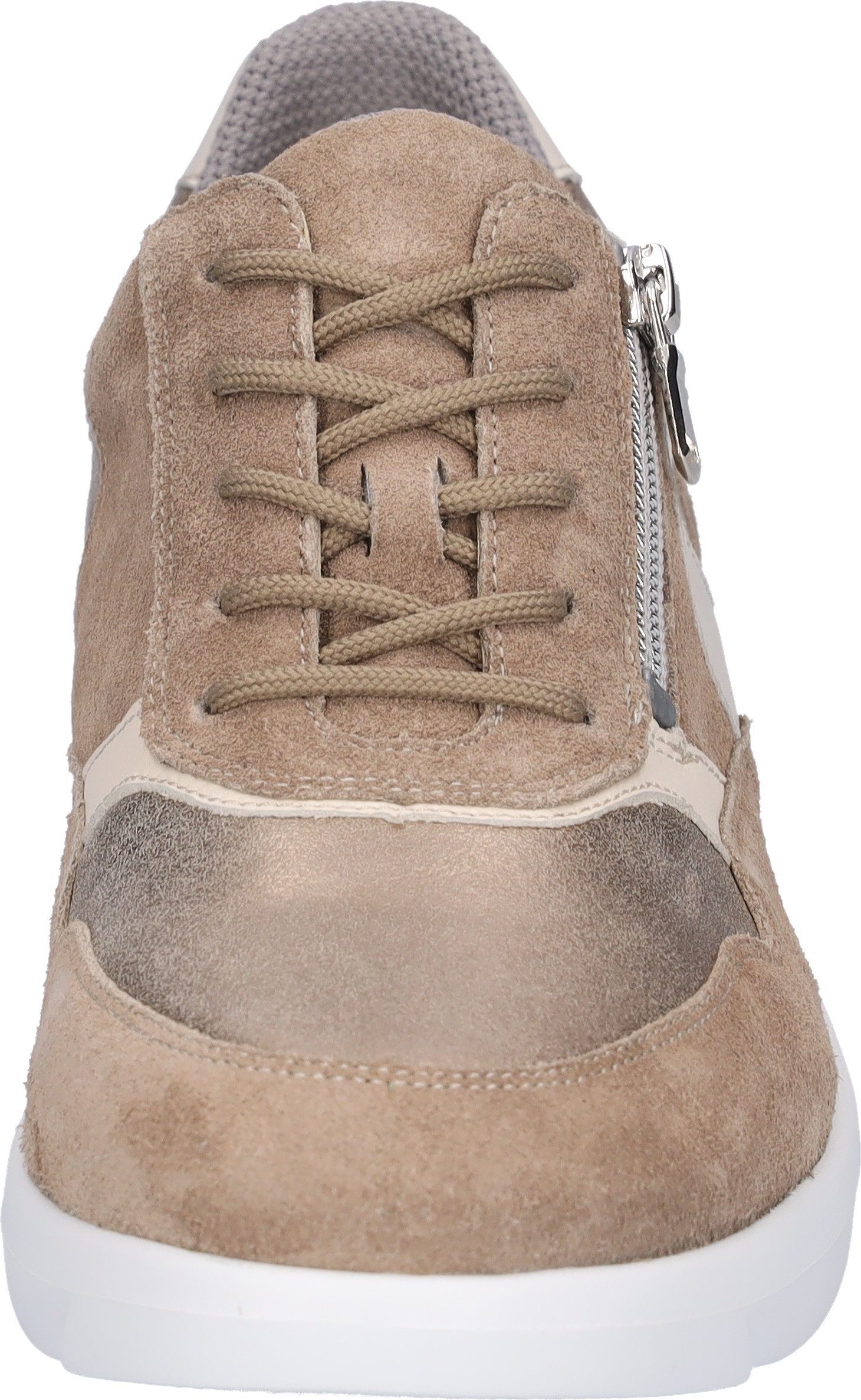 Waldläufer Sneakers met sleehak K-FUNKY , veterschoenen, lage schoen, comfort schoen, rits, k-breedte