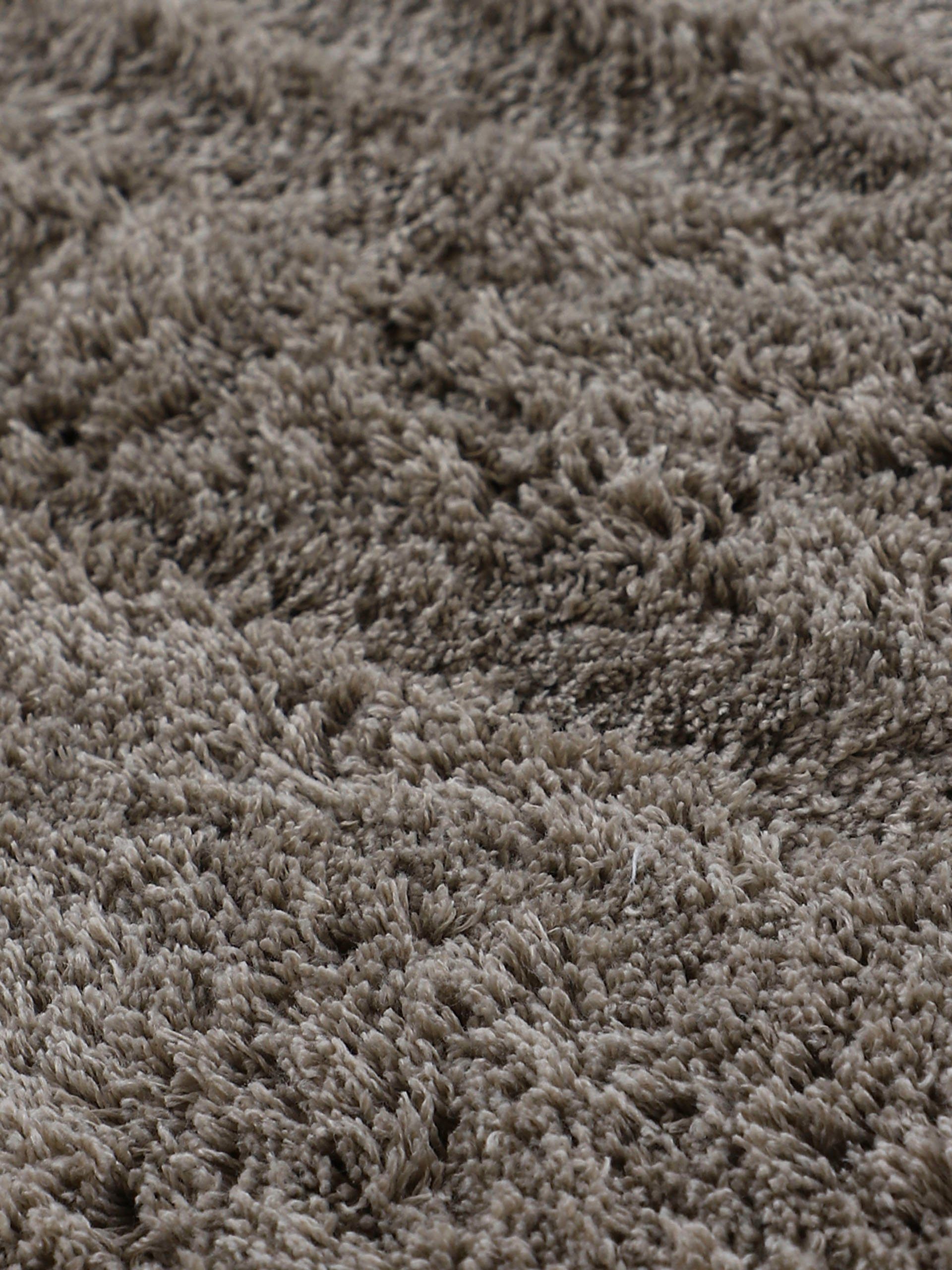 carpetfine Hoogpolig vloerkleed Silky Shaggy, langharig, effen, bijzonder zacht, handgemaakt